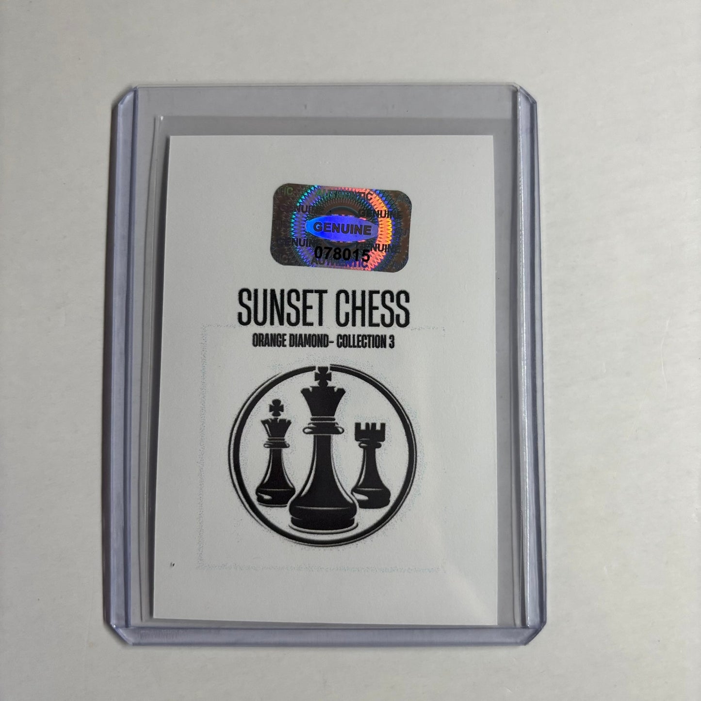 Orange Diamond Collection 3 - Trading Card