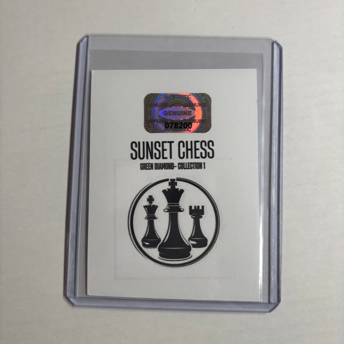 Green Diamond Collection 1 - Trading Card