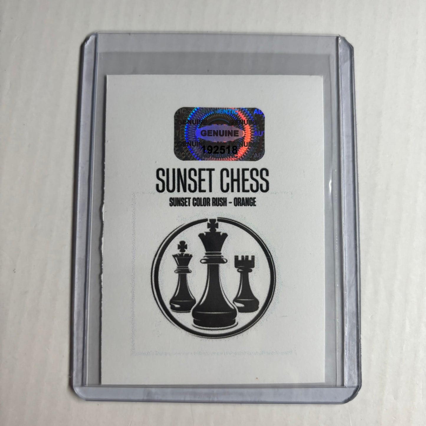 Orange Collection - Trading Card