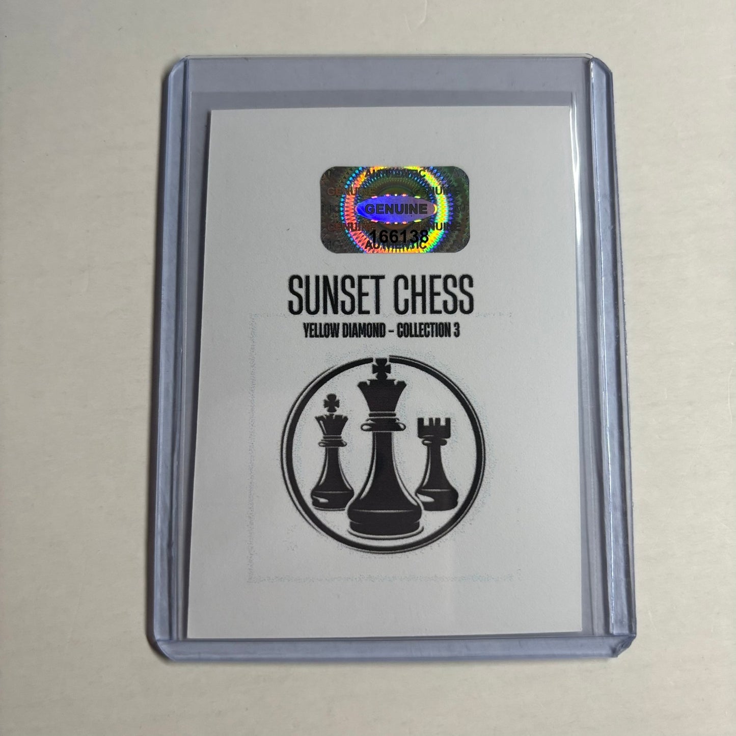 Yellow Diamond Collection 3 - Trading Card