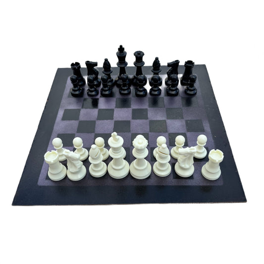 Dark Purple - Painted Chess Set
