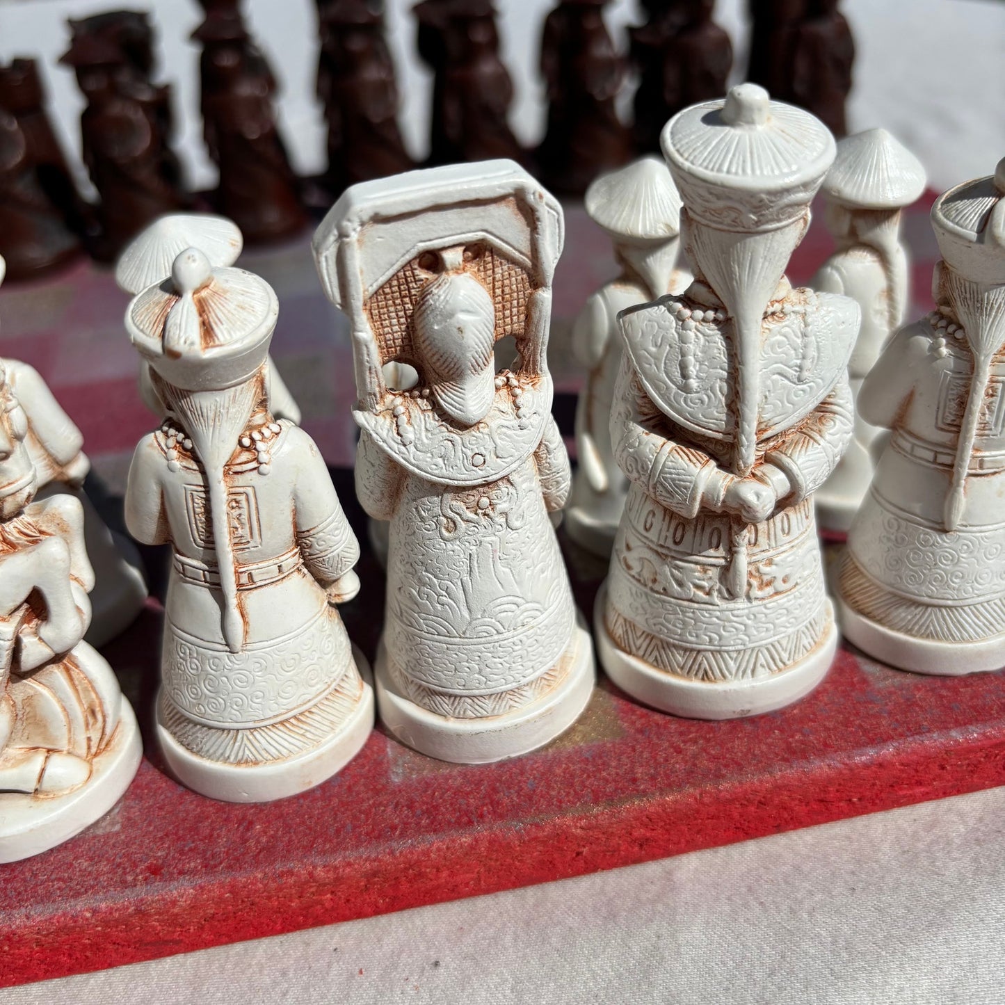 Violet Gold - Chinese Edition Chess Set