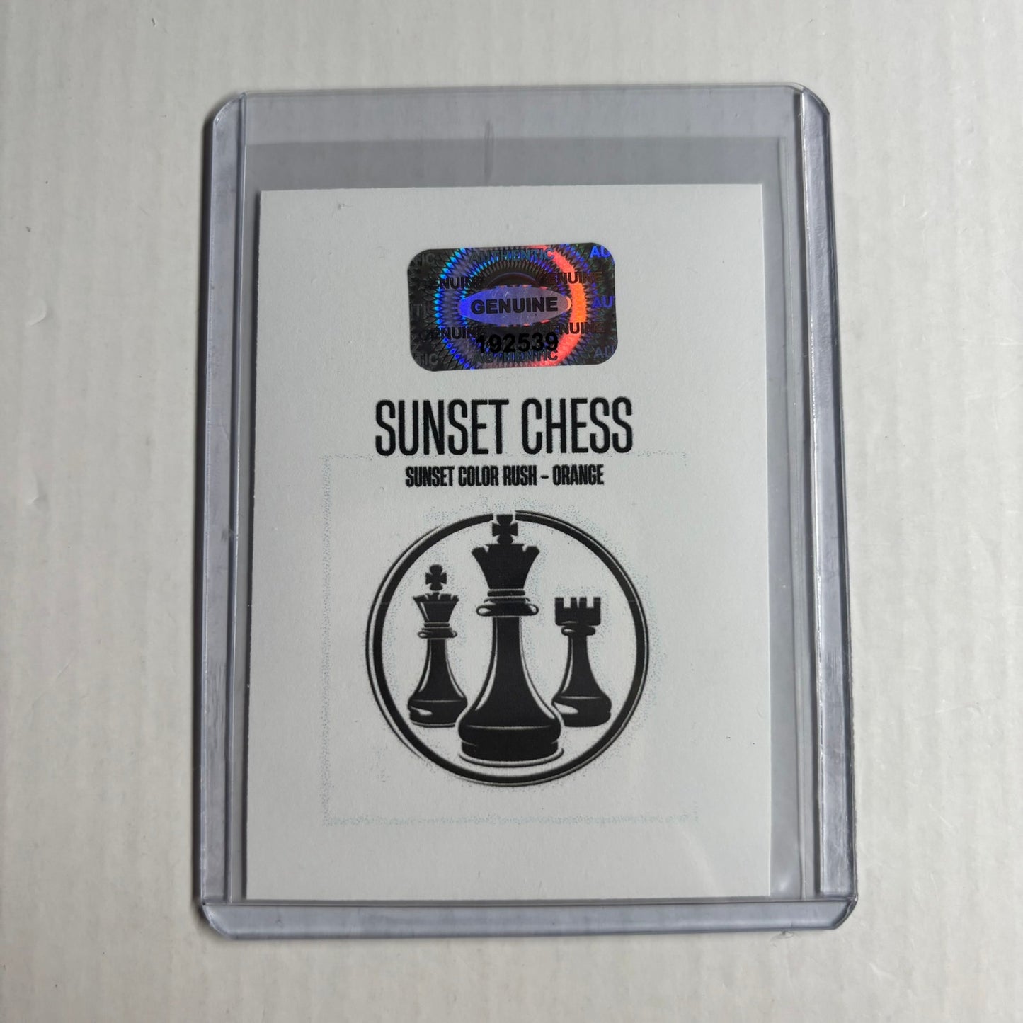 Orange Collection - Trading Card