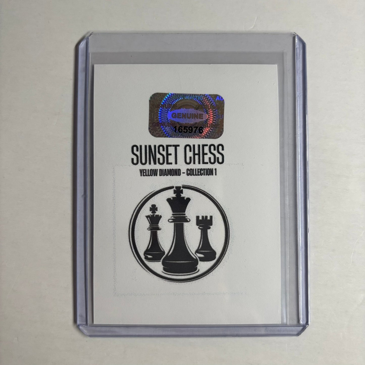 Yellow Diamond Collection 1 - Trading Card