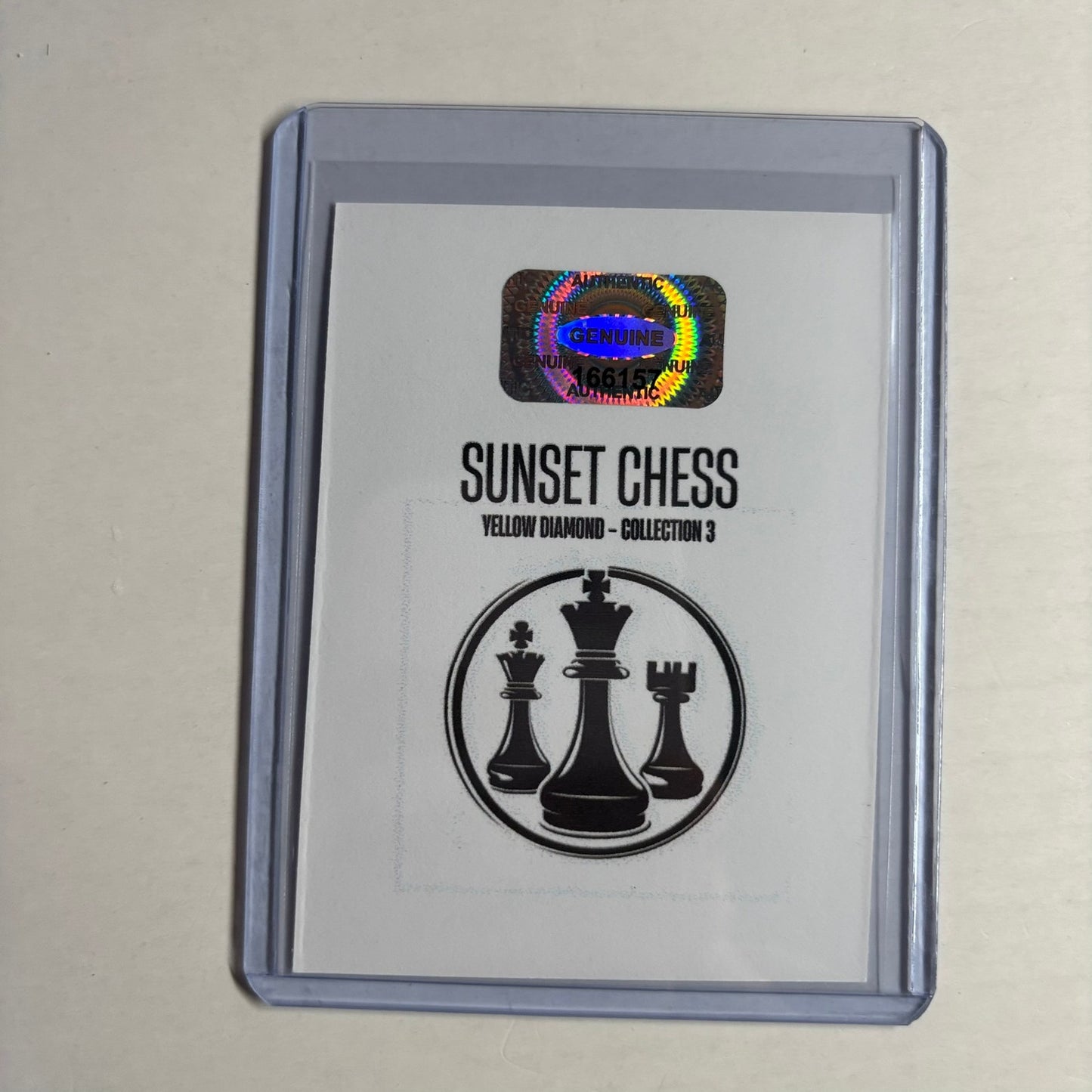 Yellow Diamond Collection 3 - Trading Card