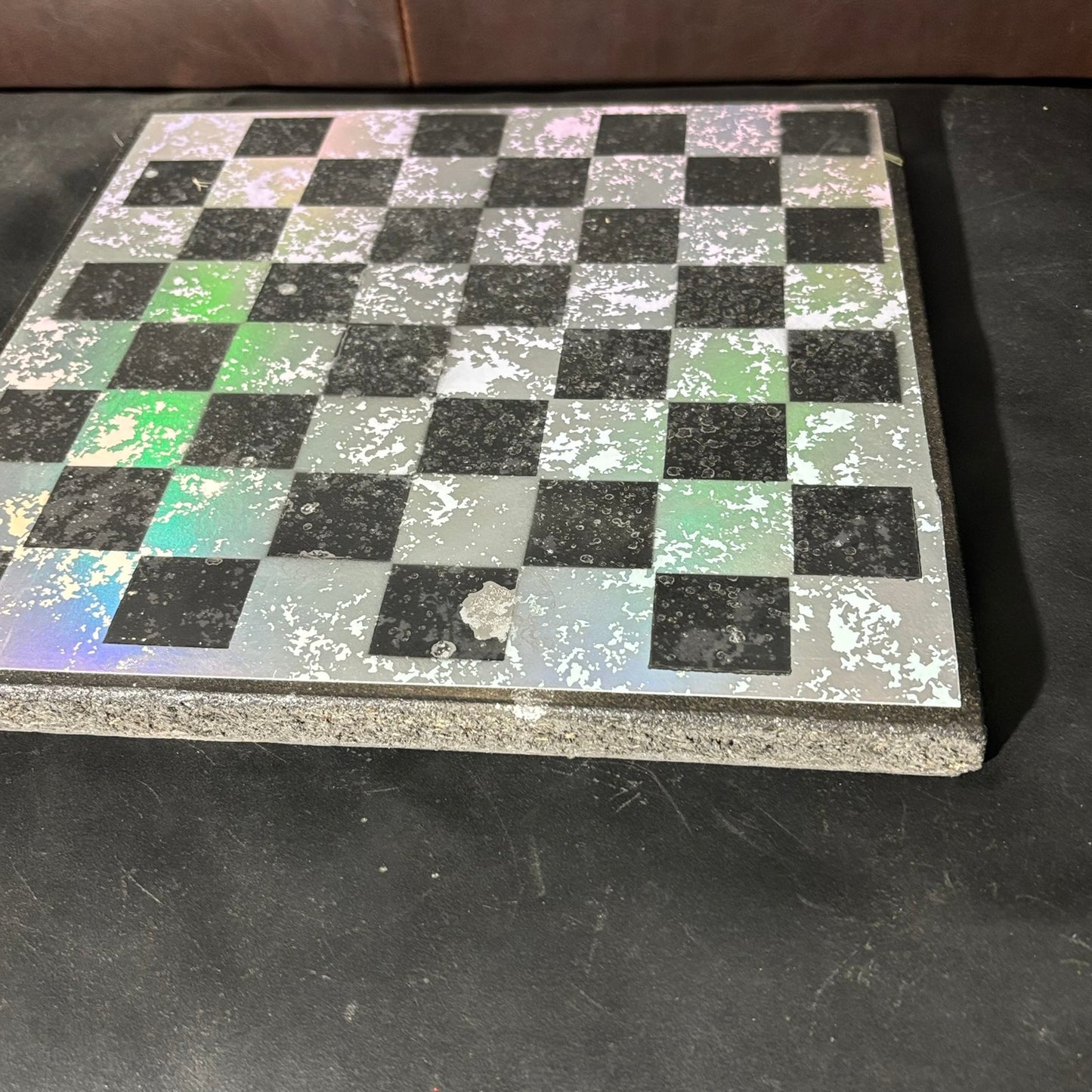 Glowing Chrome - Scrapbook Chess Board