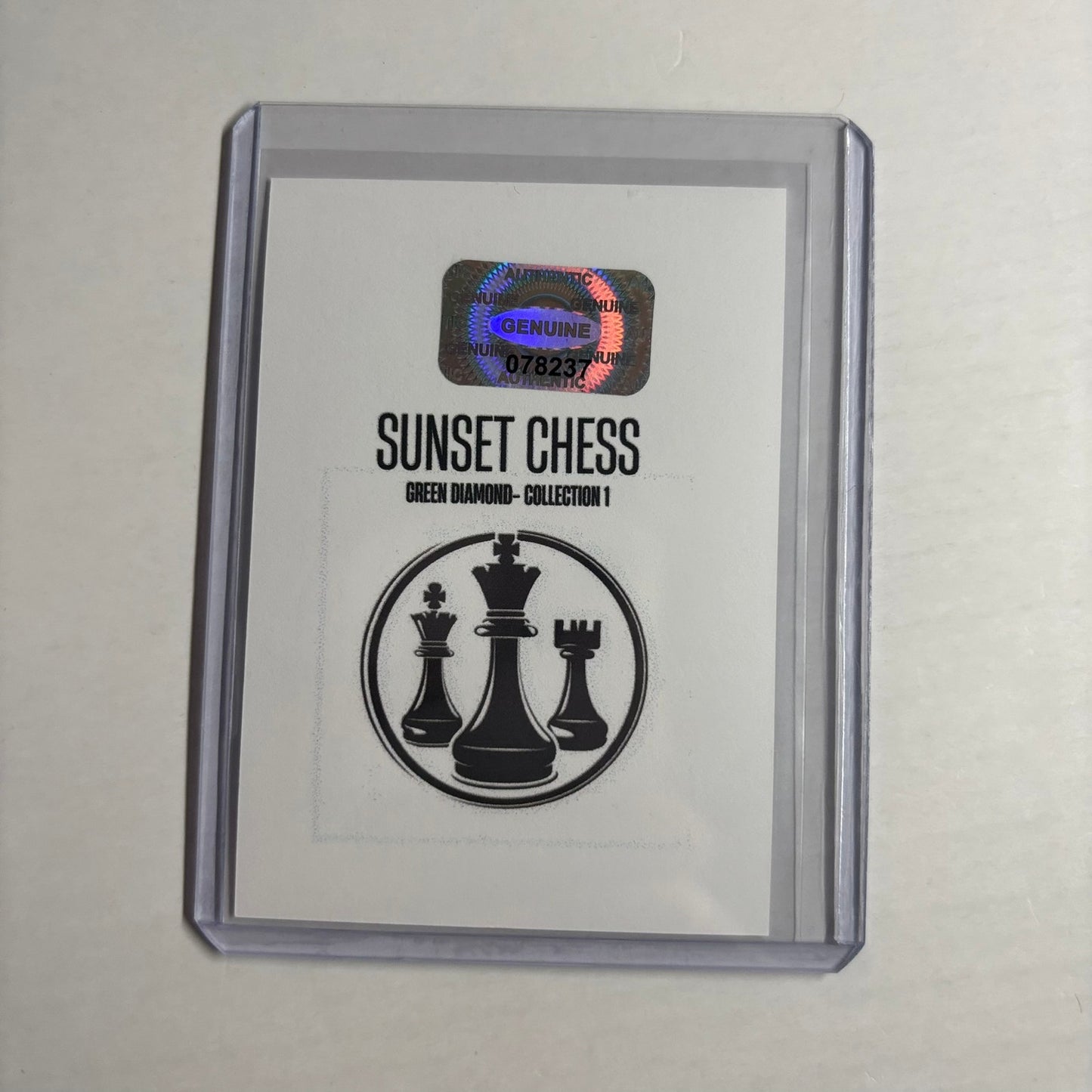 Green Diamond Collection 1 - Trading Card