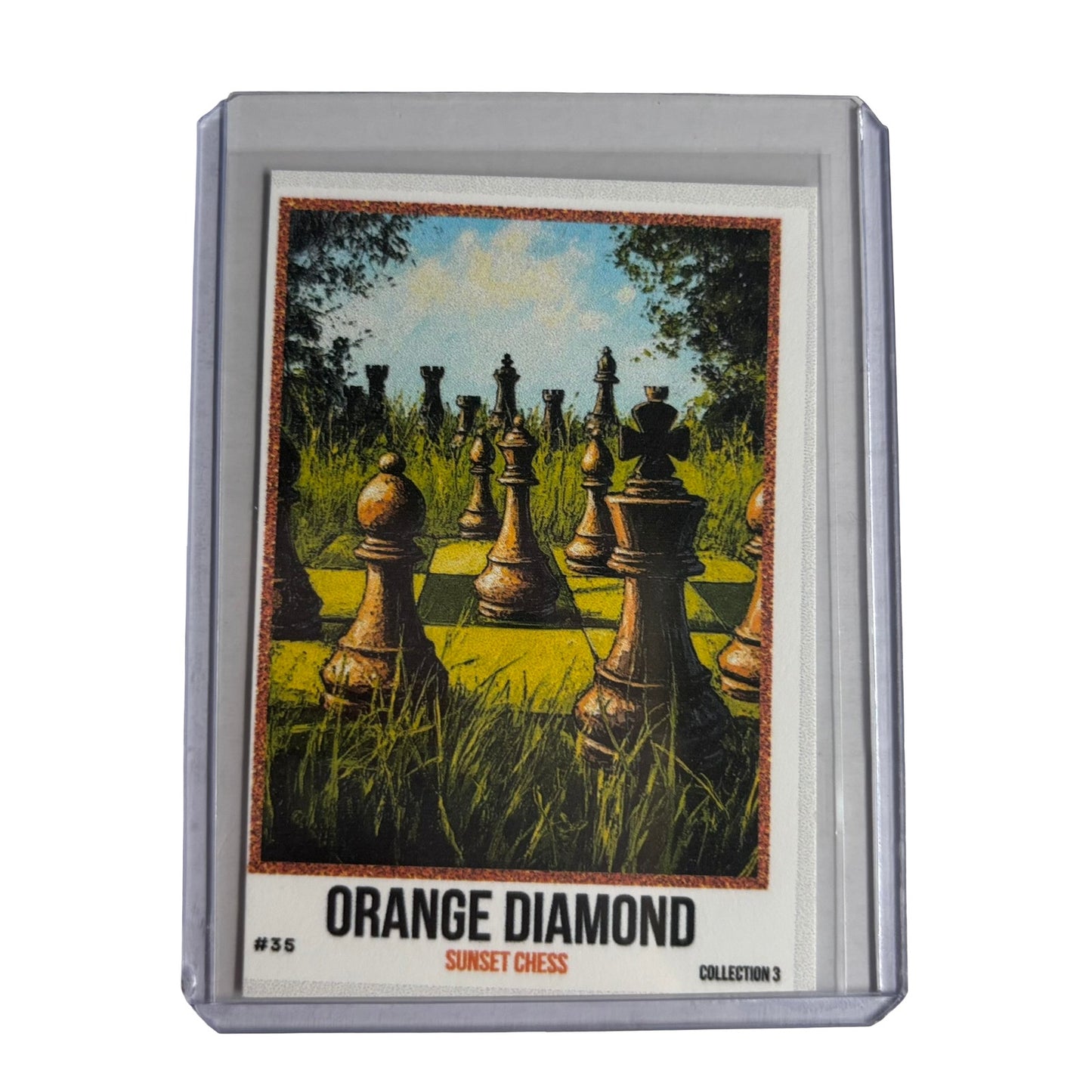Orange Diamond Collection 3 - Trading Card
