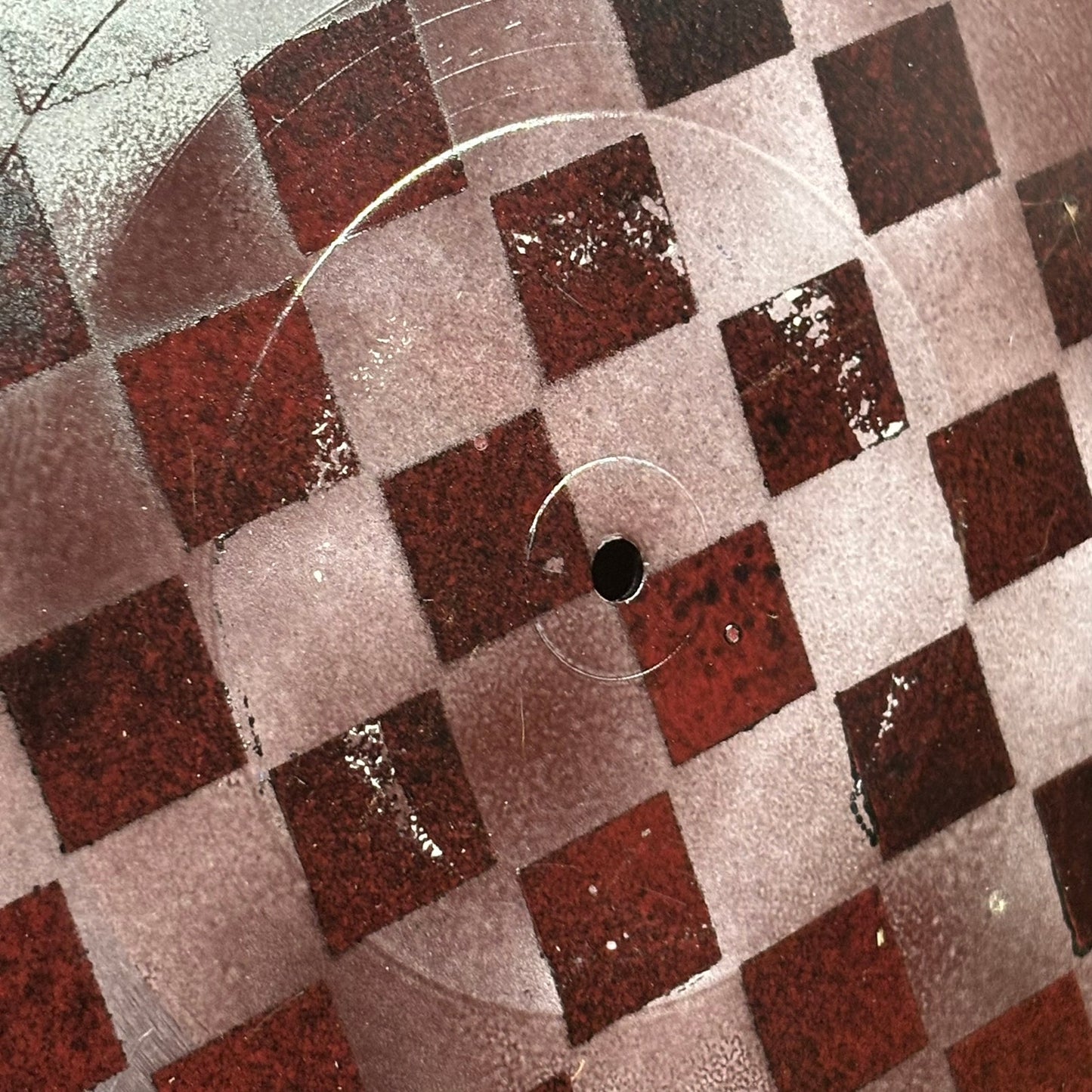 Rustic Brown - Vinyl Chess Board
