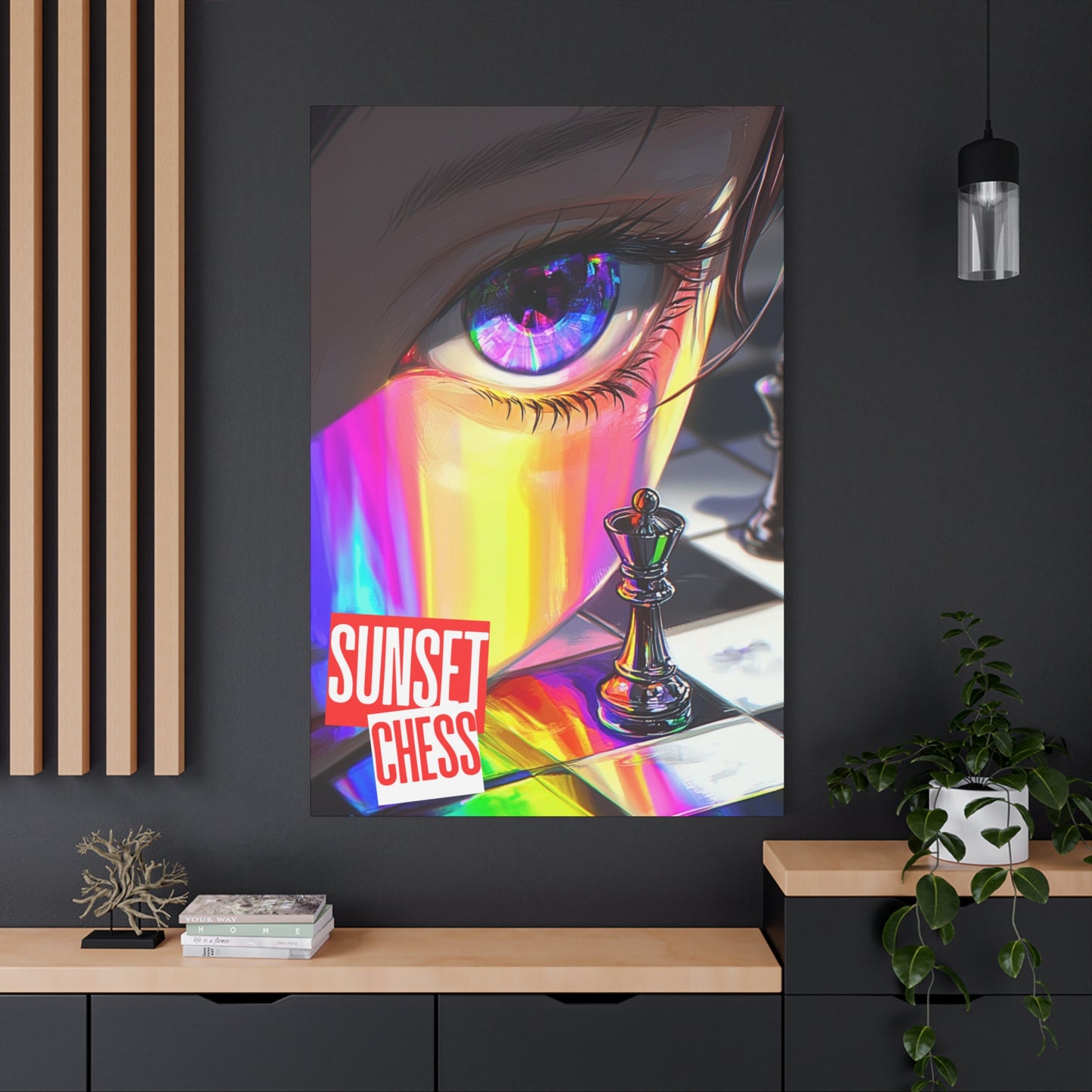 Reflection - Canvas Chess Print 40"x60"