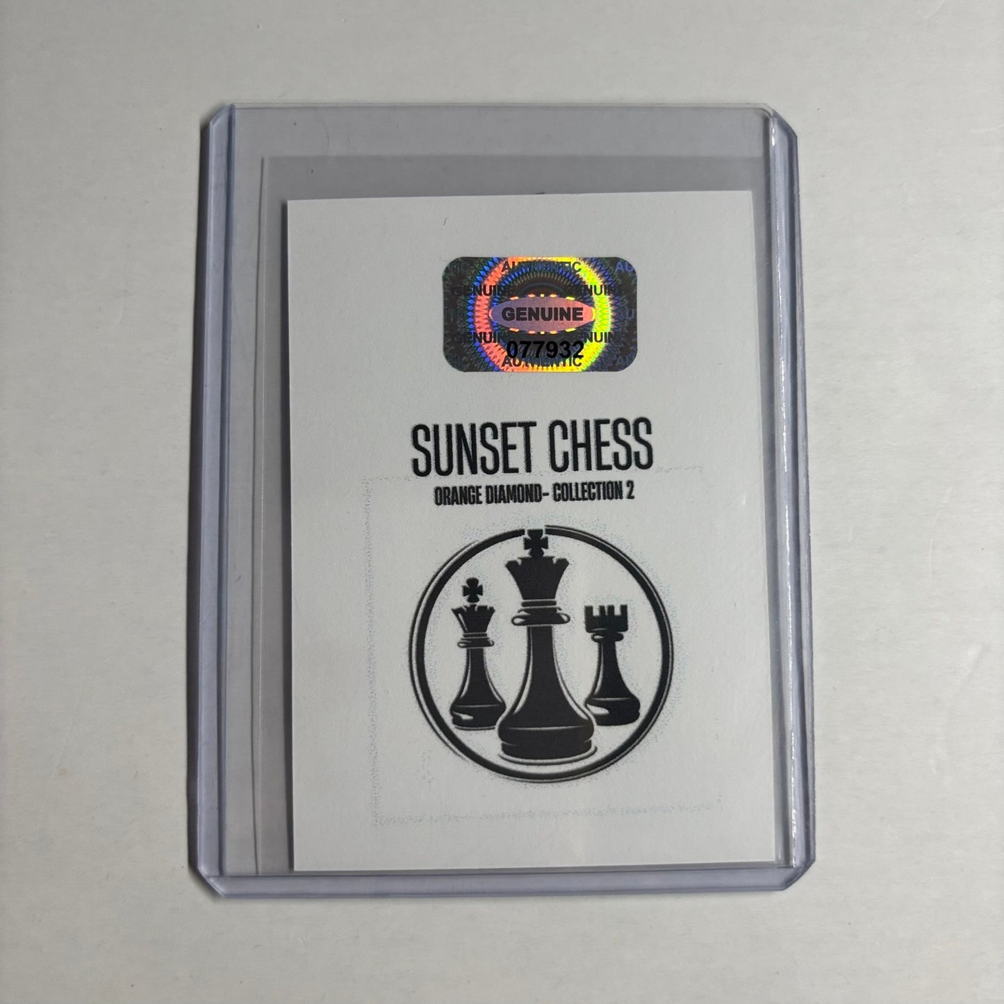 Orange Diamond Collection 2 - Trading Card