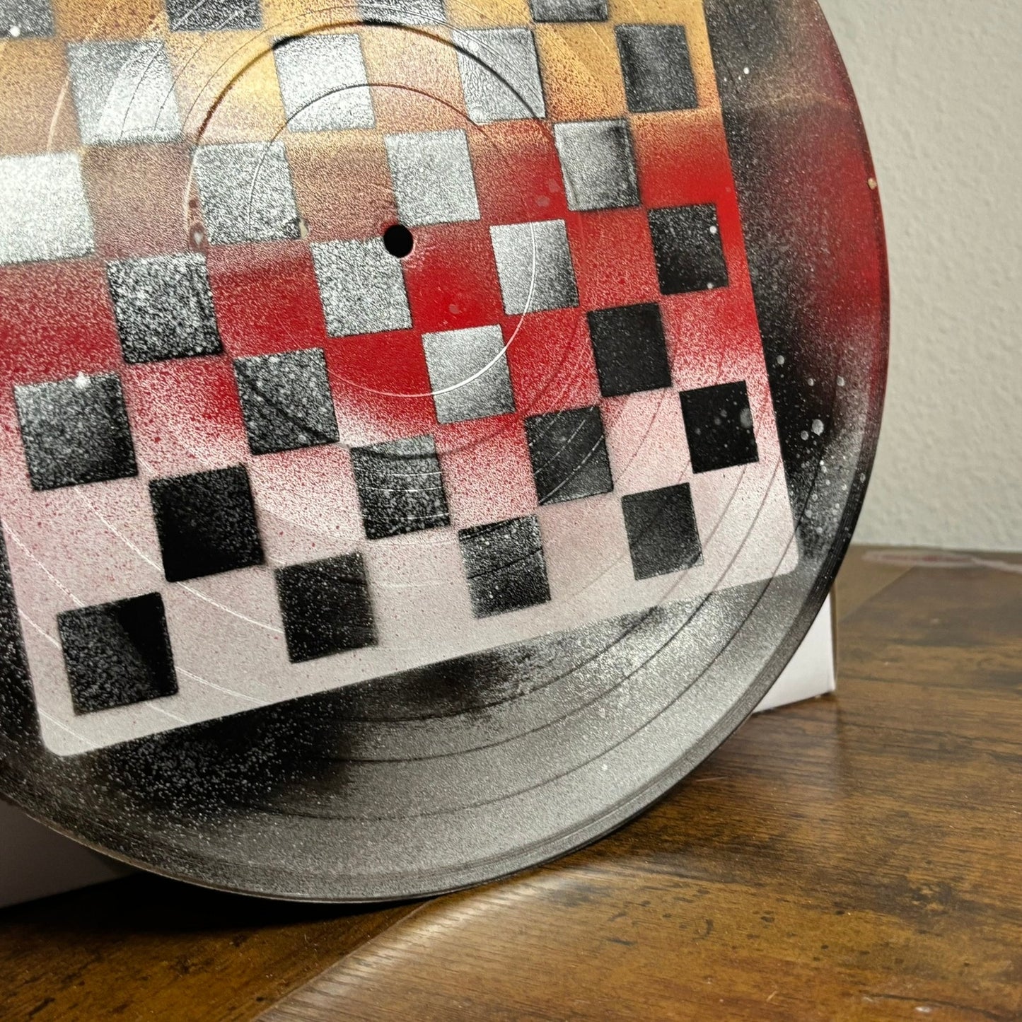Space Gold Color Mix - Vinyl Chess Board