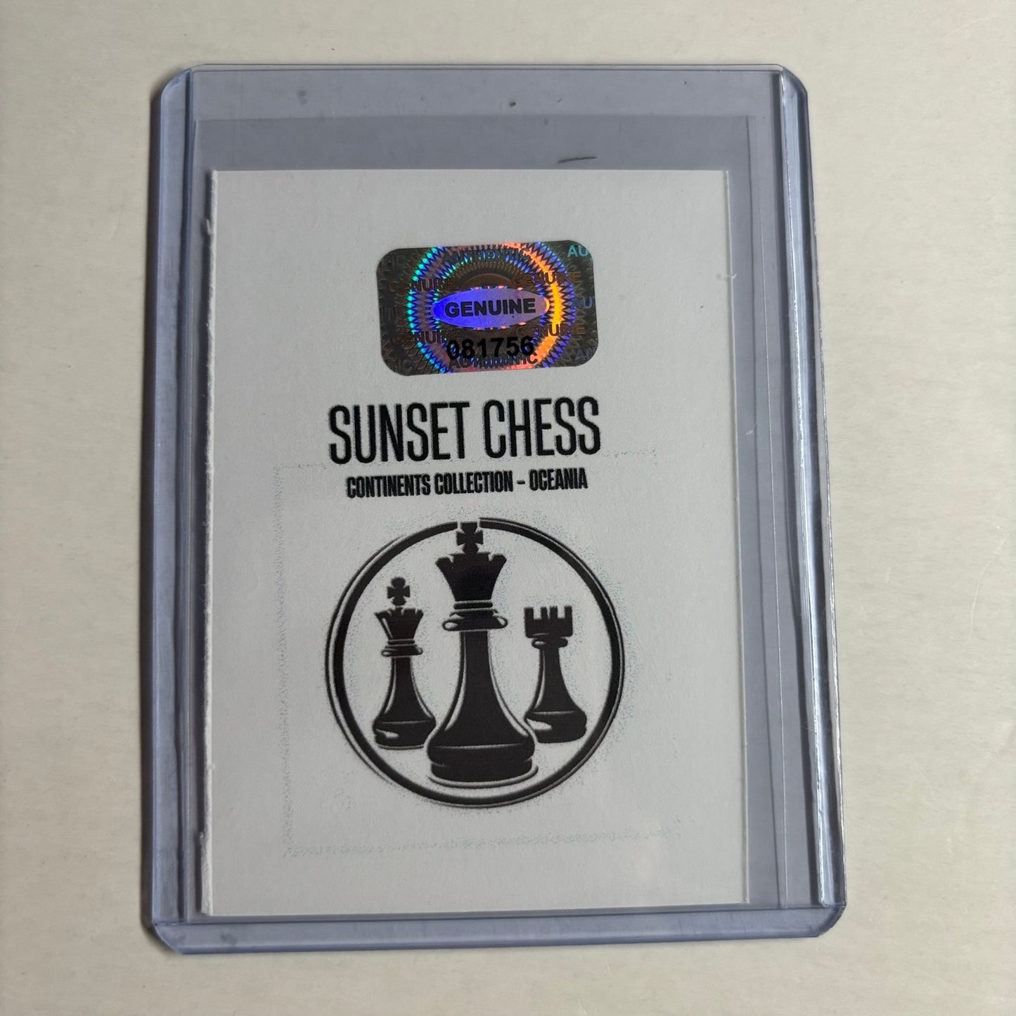 Oceania Collection - Trading Card