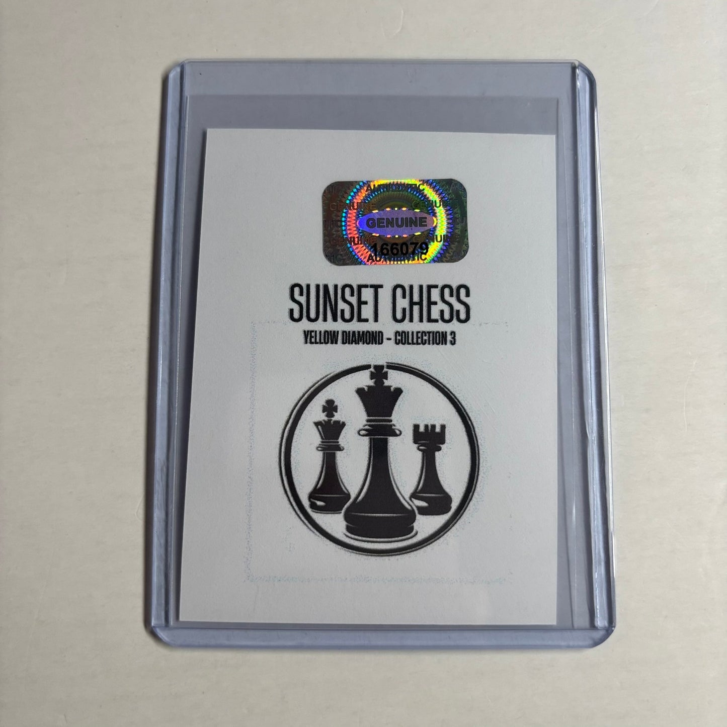 Yellow Diamond Collection 3 - Trading Card