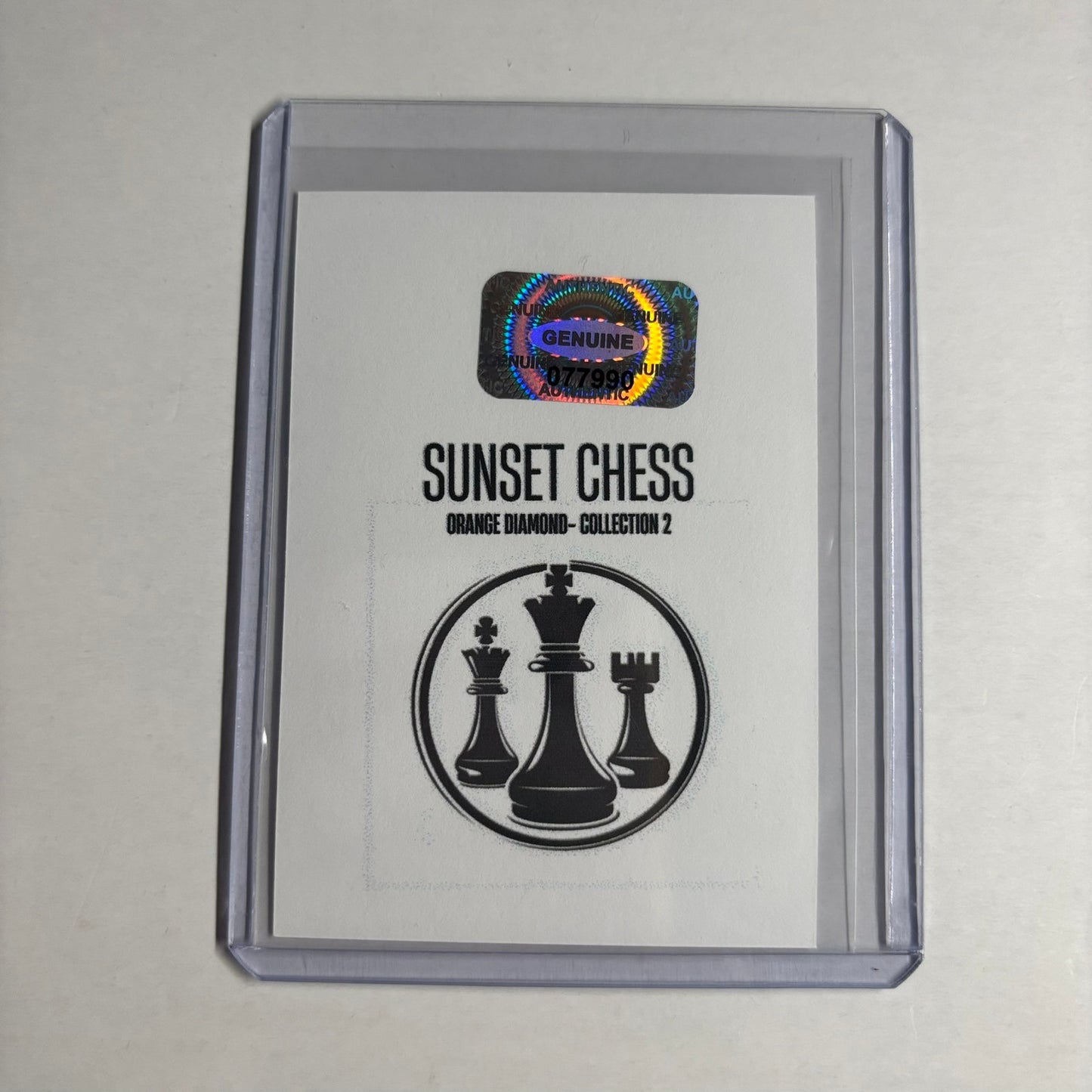 Orange Diamond Collection 2 - Trading Card