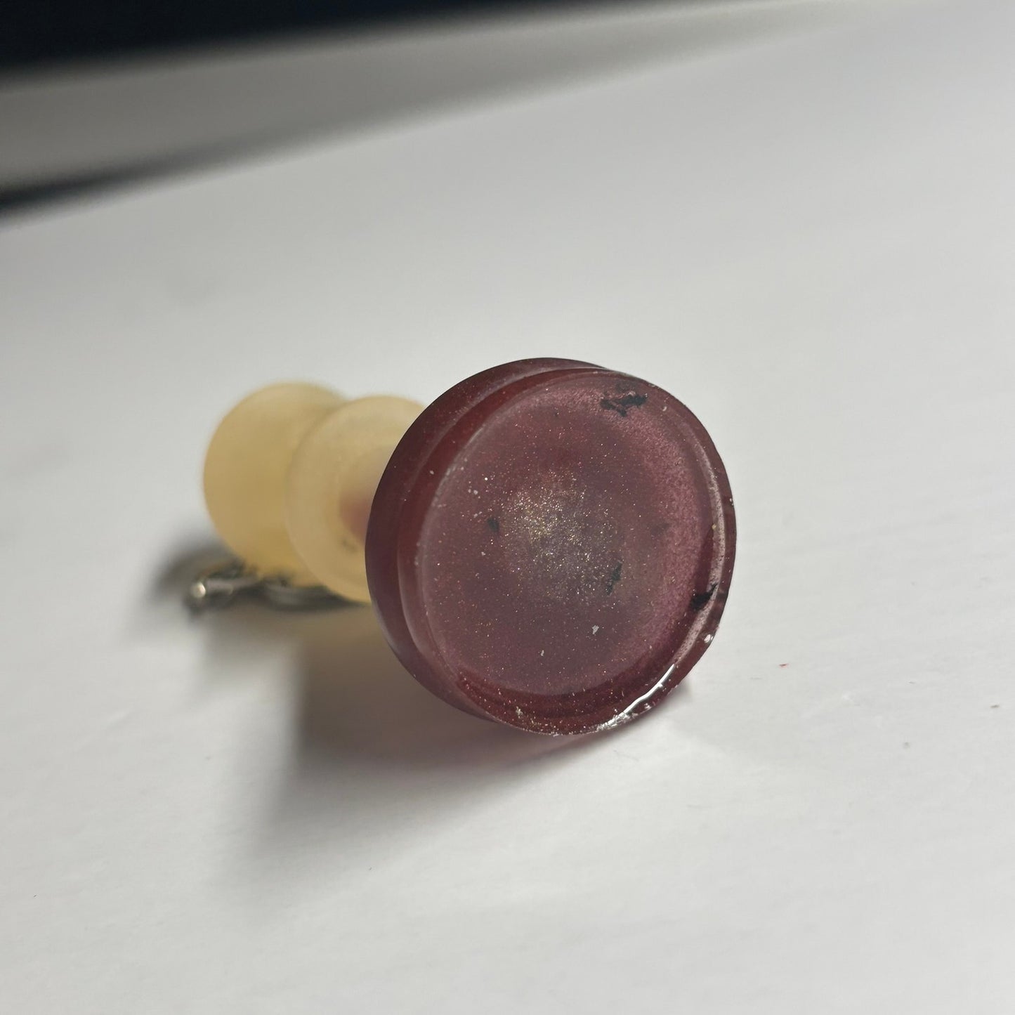 Red Velvet Bottom King - Handmade Resin Keychain