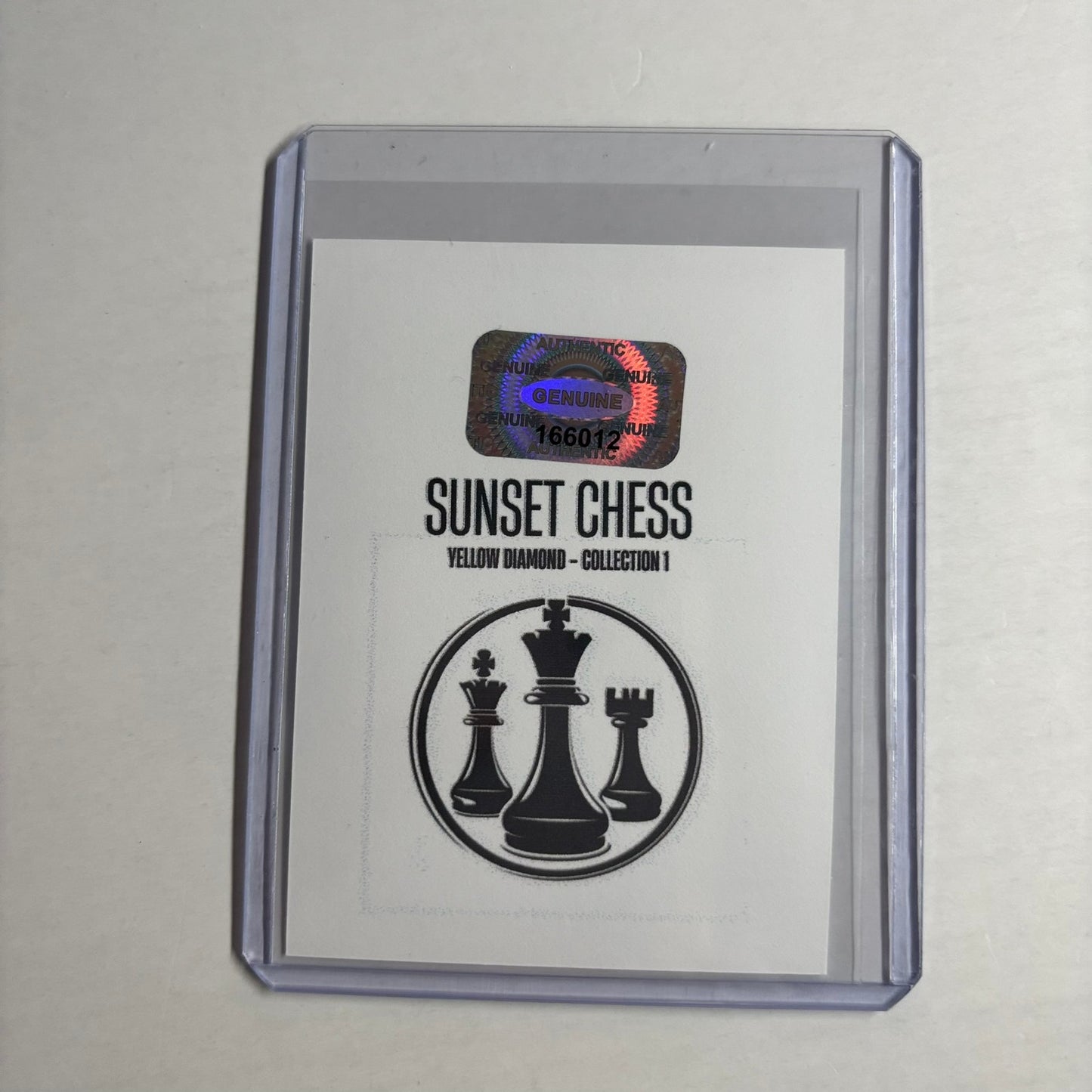 Yellow Diamond Collection 1 - Trading Card