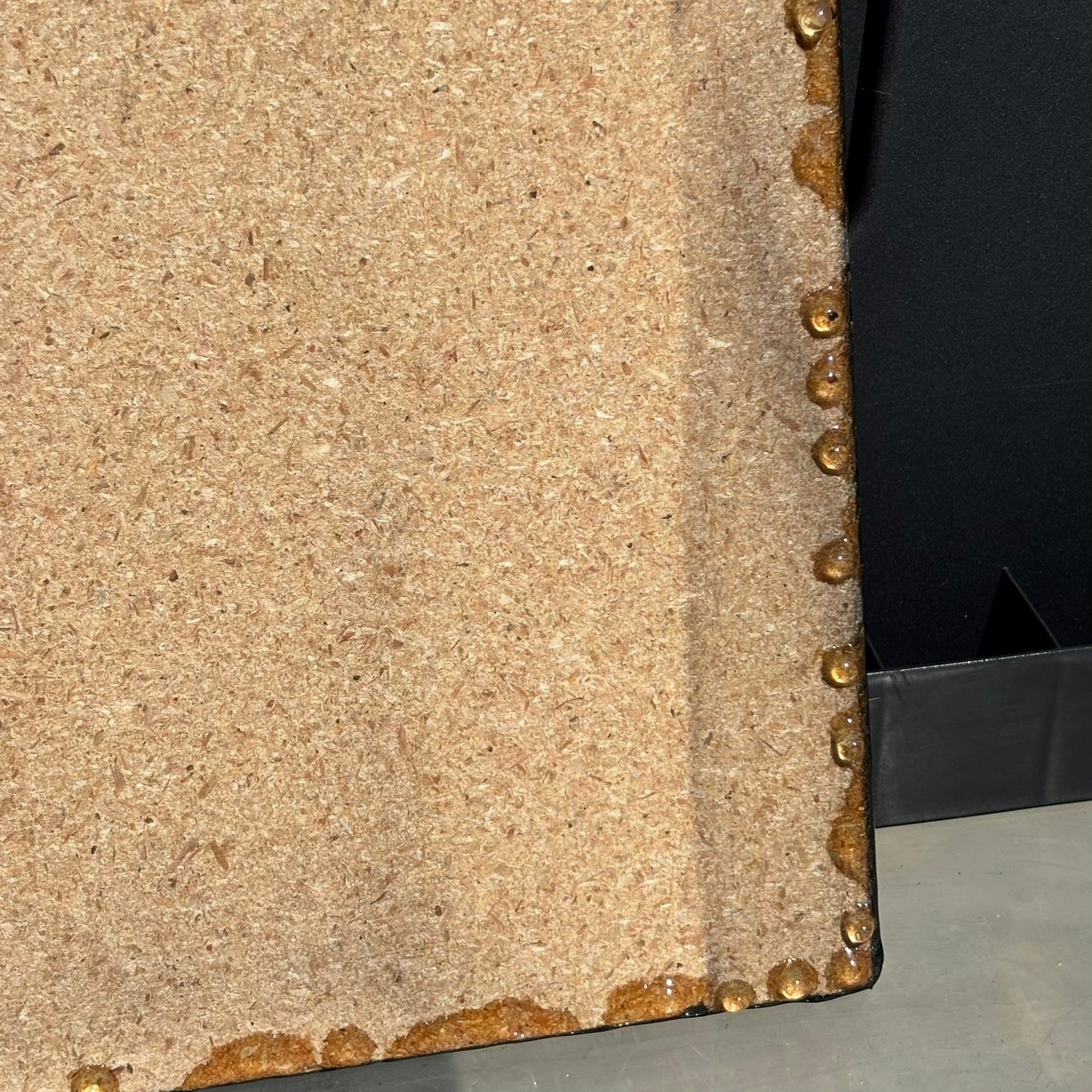 Old School Cream - Resin Coated Chess Board