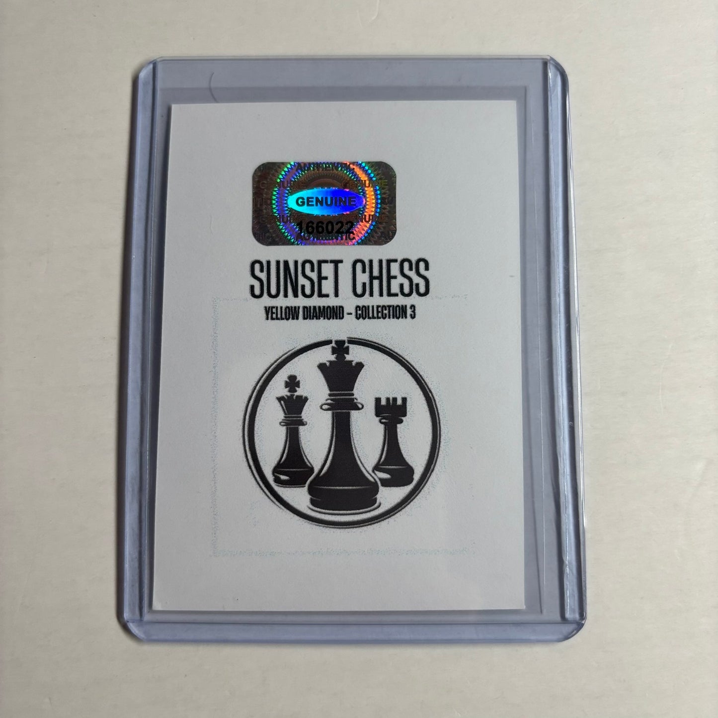 Yellow Diamond Collection 3 - Trading Card