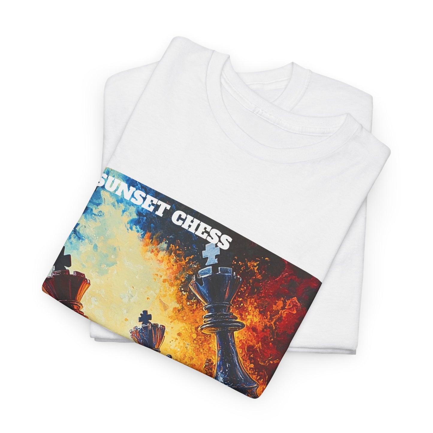 Vibrant Chess - White T Shirt