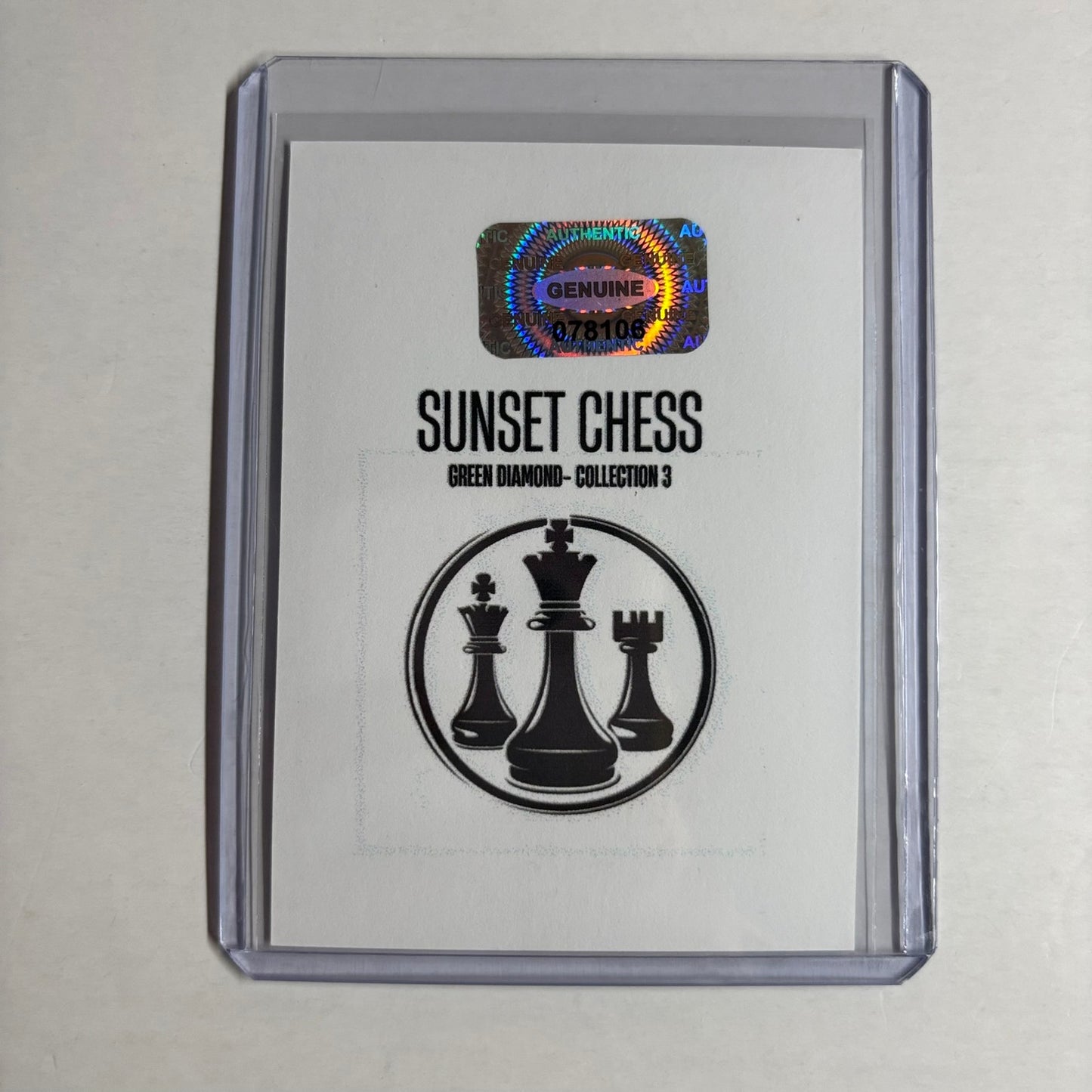 Green Diamond Collection 3 - Trading Card
