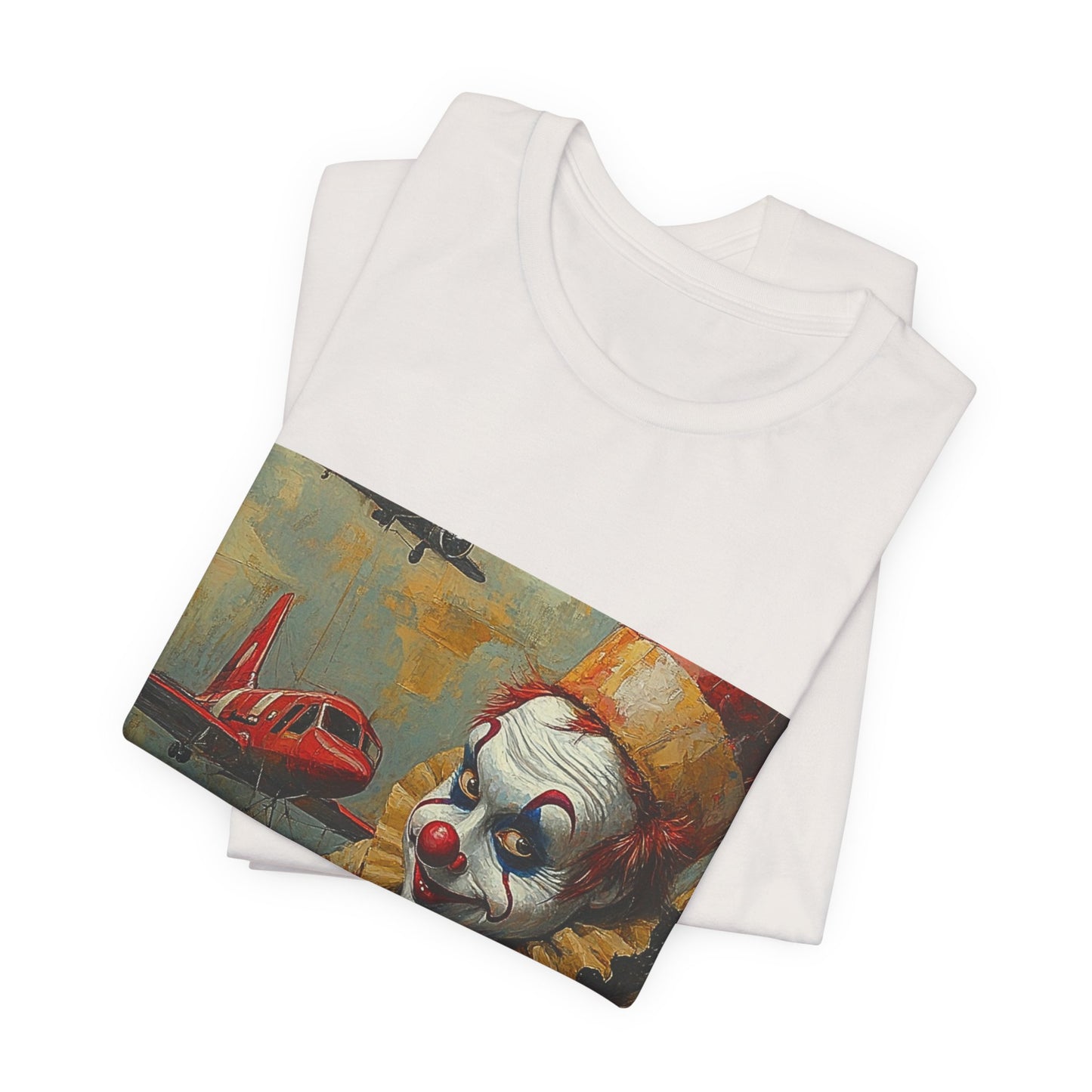 Clown Runway - Vintage White Chess T Shirt