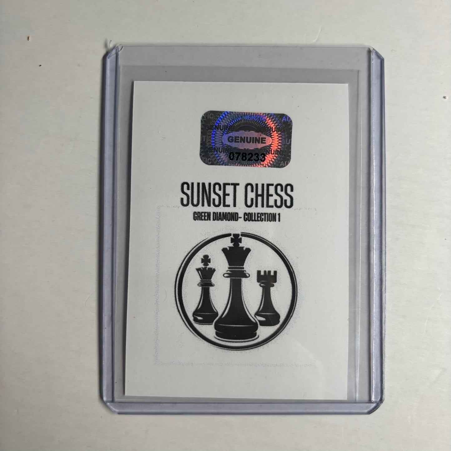 Green Diamond Collection 1 - Trading Card