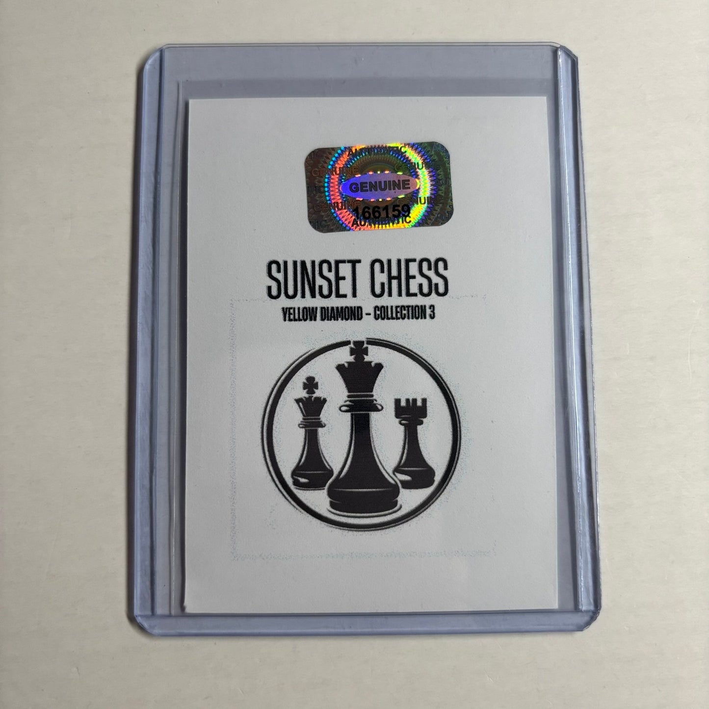 Yellow Diamond Collection 3 - Trading Card