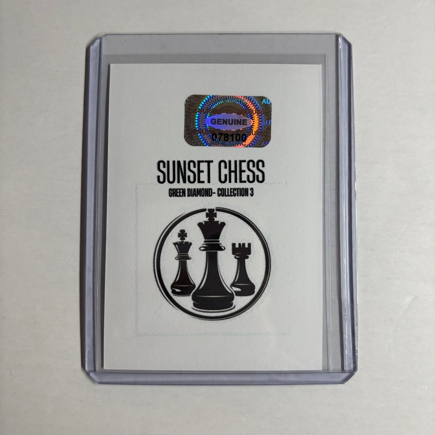 Green Diamond Collection 3 - Trading Card