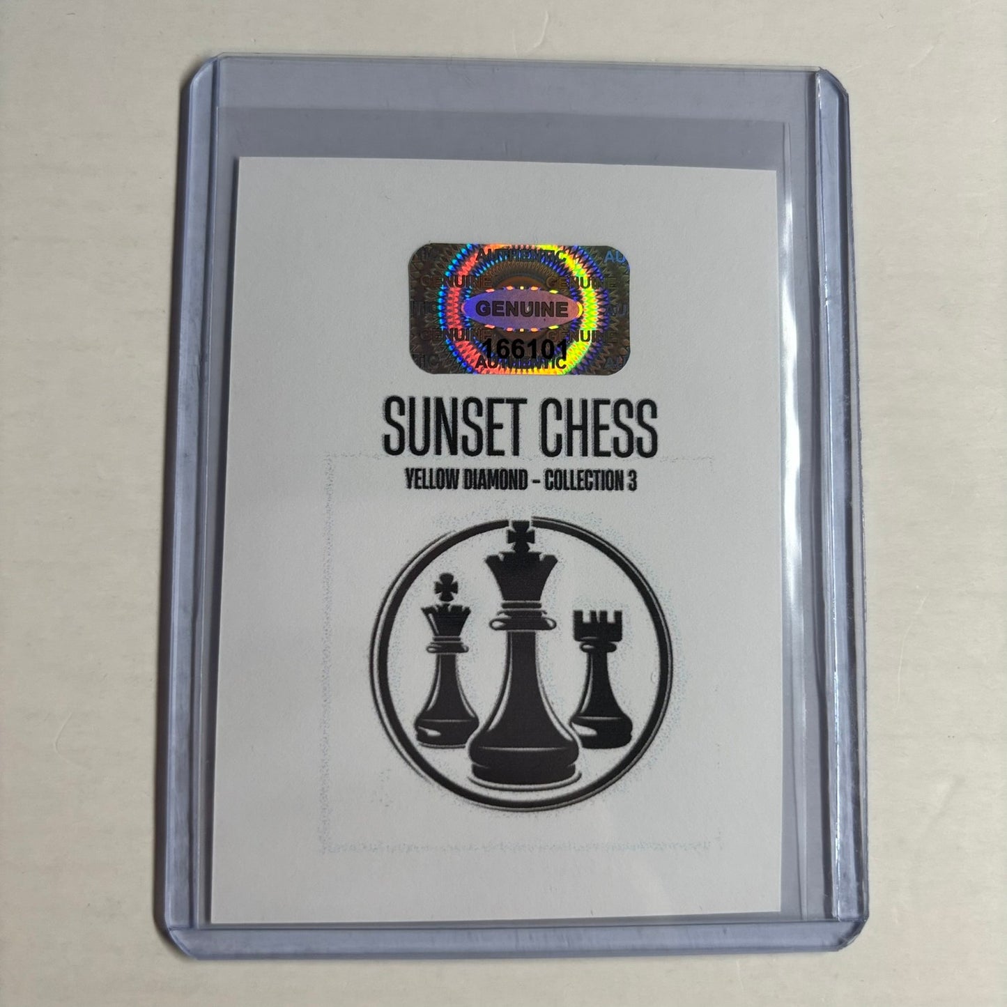 Yellow Diamond Collection 3 - Trading Card