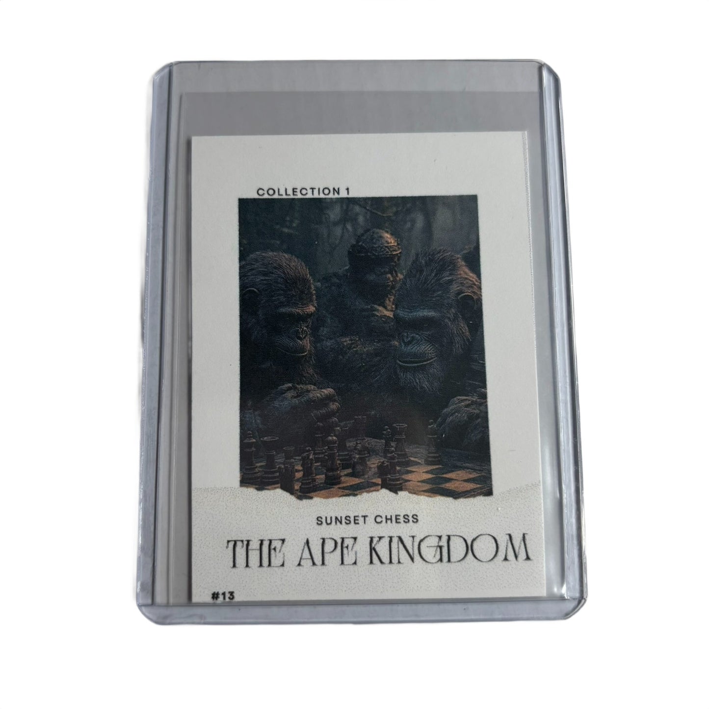 The Ape Kingdom Collection 1 Card #13 - Scrapbook Trading Card