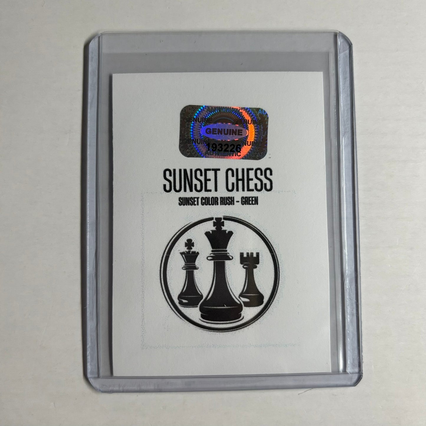 Green Collection - Trading Card
