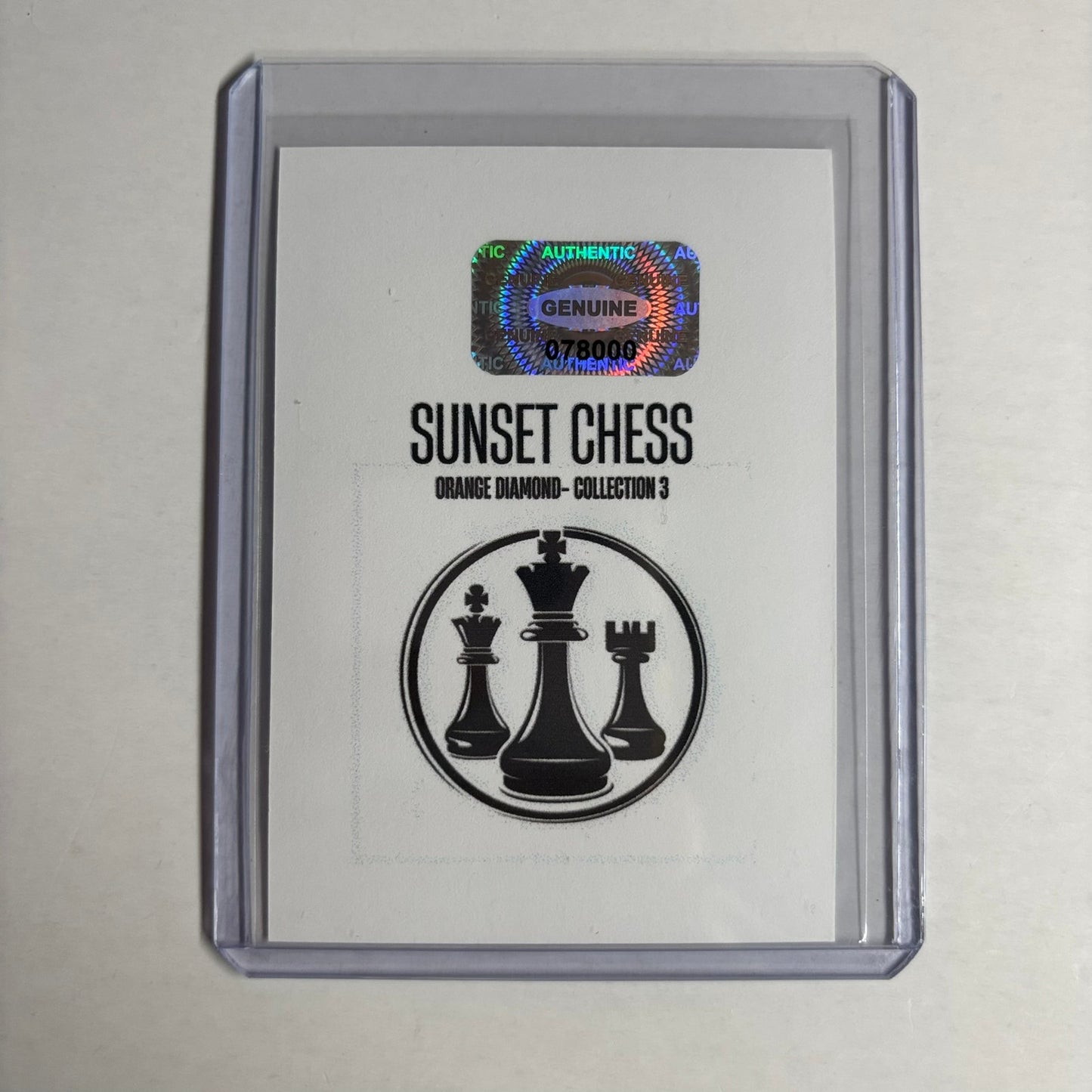 Orange Diamond Collection 3 - Trading Card