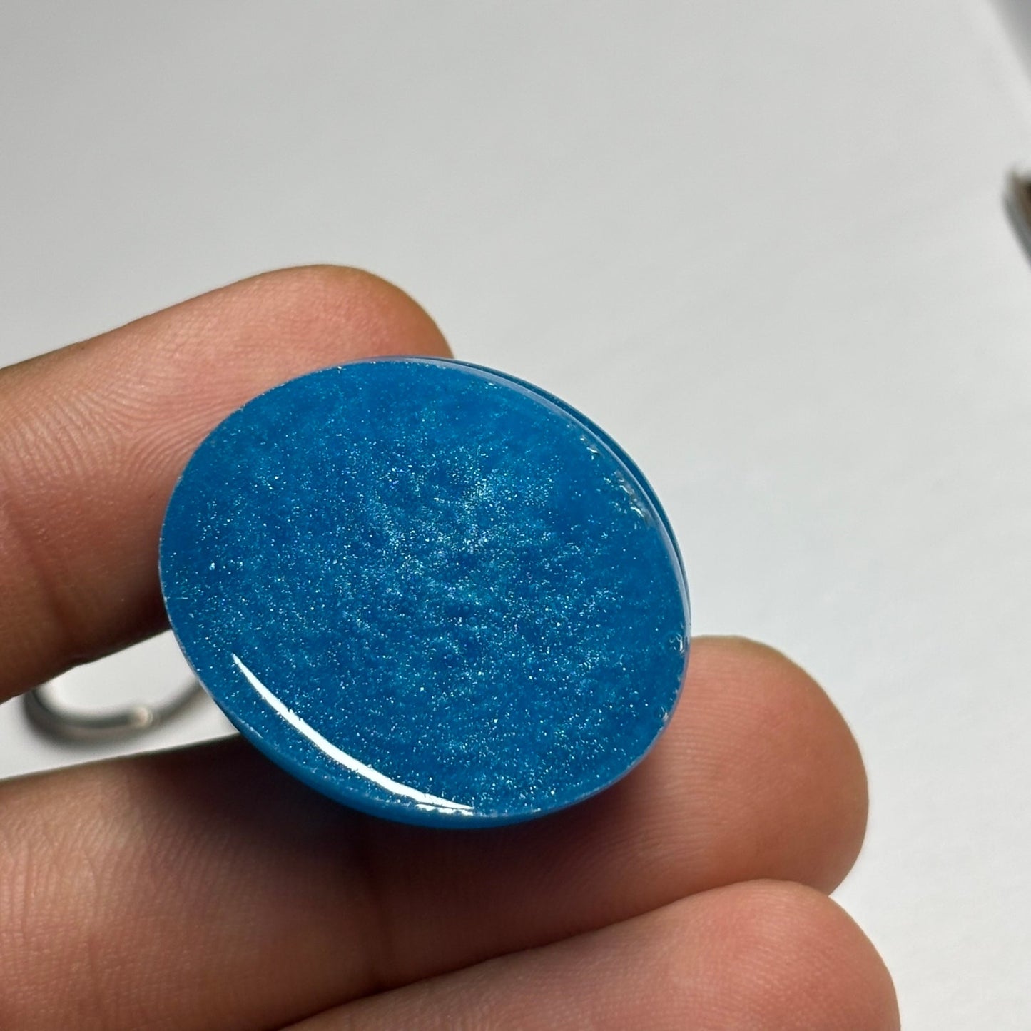 Blue King - Handmade Resin Keychain