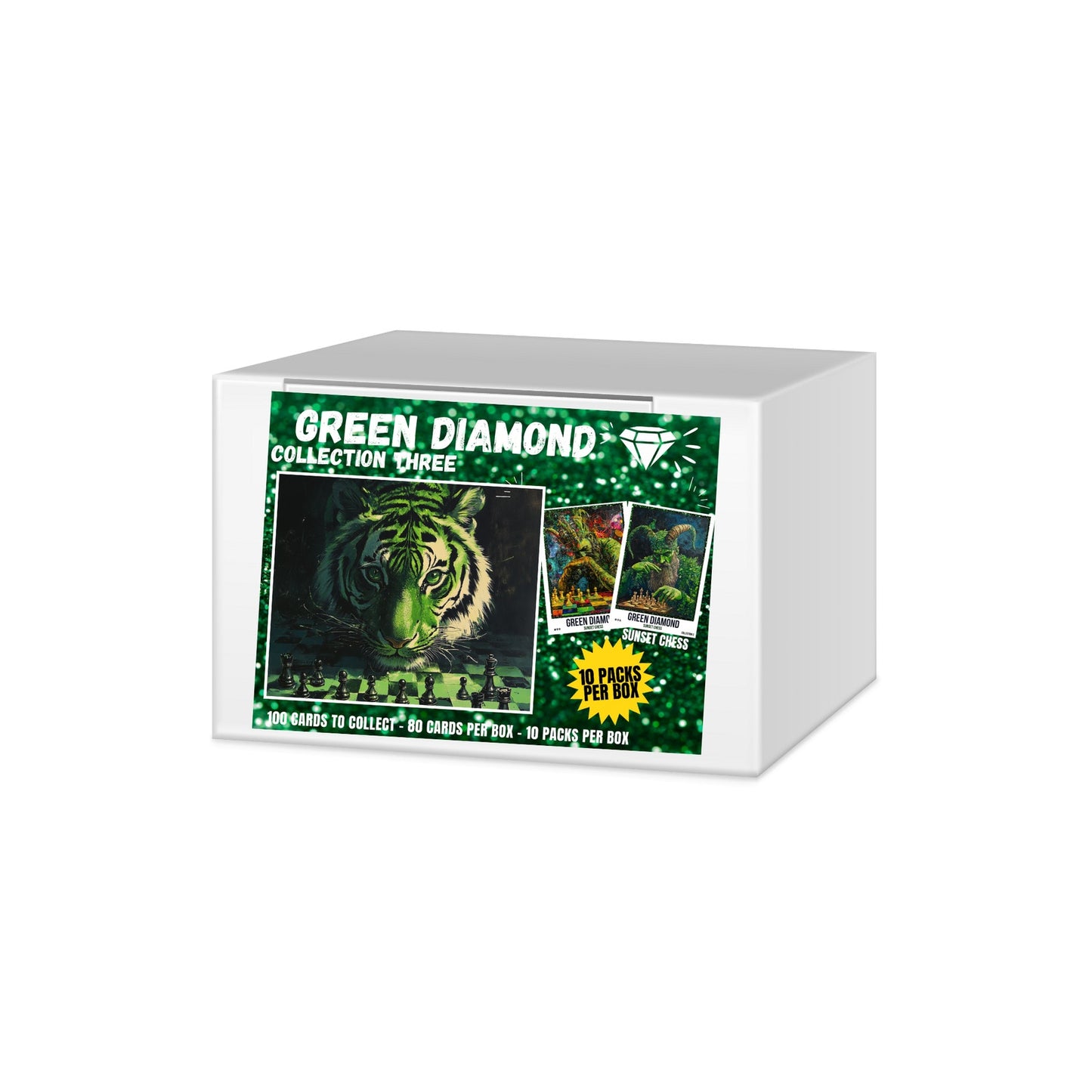 Green Diamond Part 3 Trading Cards - Mini Box Collection