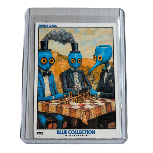 Blue Collection - Trading Card
