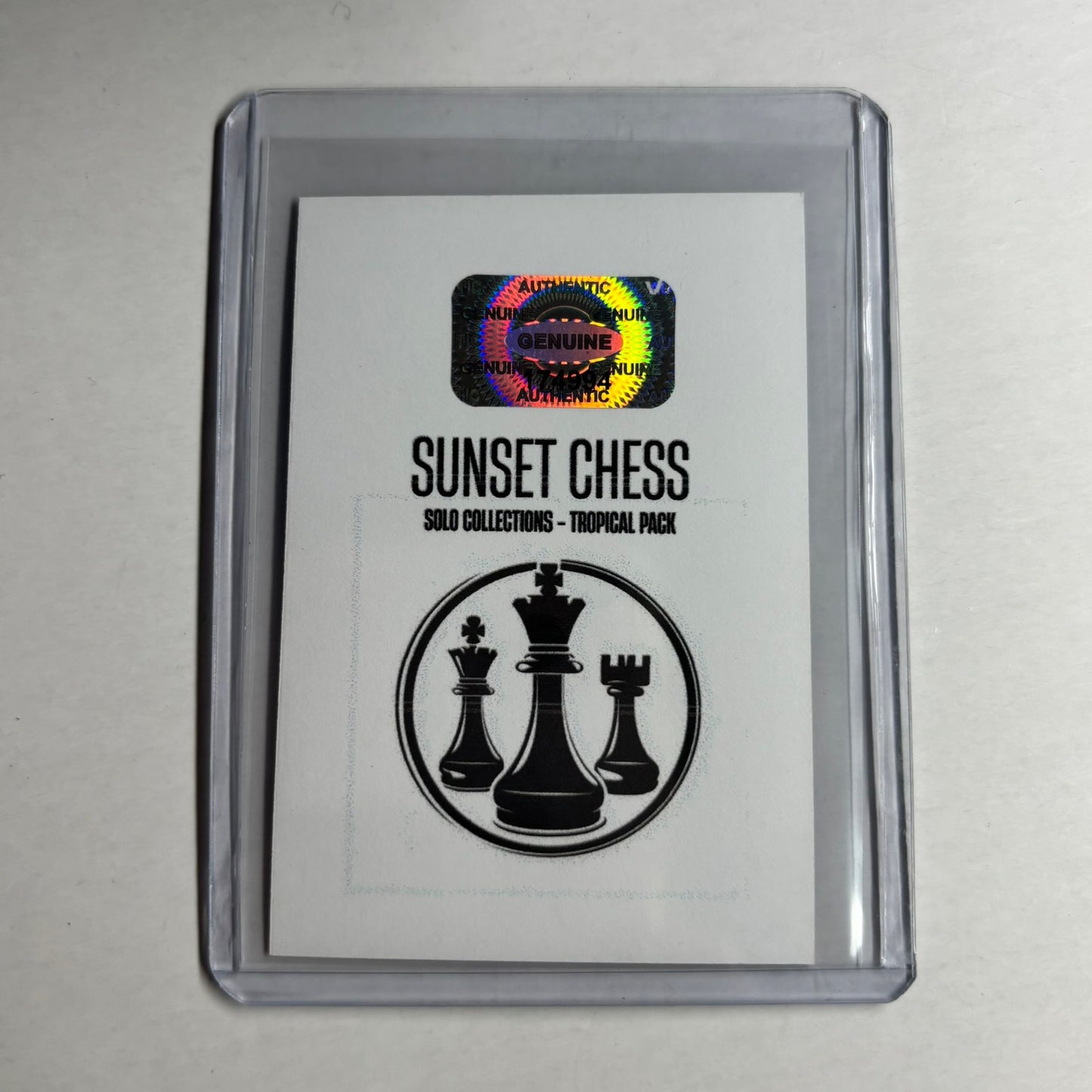 Tropical Collection - Trading Card