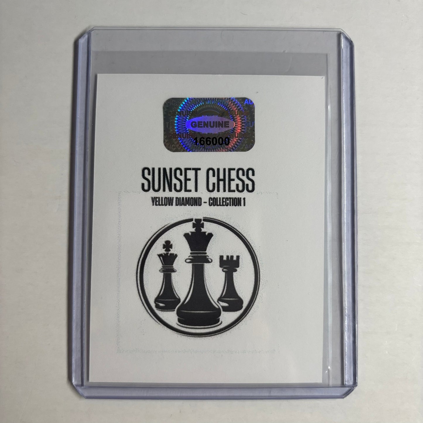 Yellow Diamond Collection 1 - Trading Card