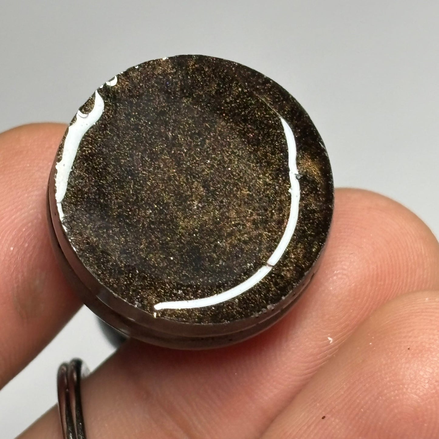 Beautiful Brown Bishop - Handmade Resin Keychain