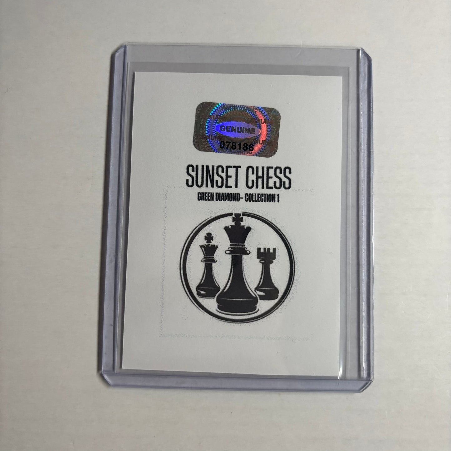Green Diamond Collection 1 - Trading Card
