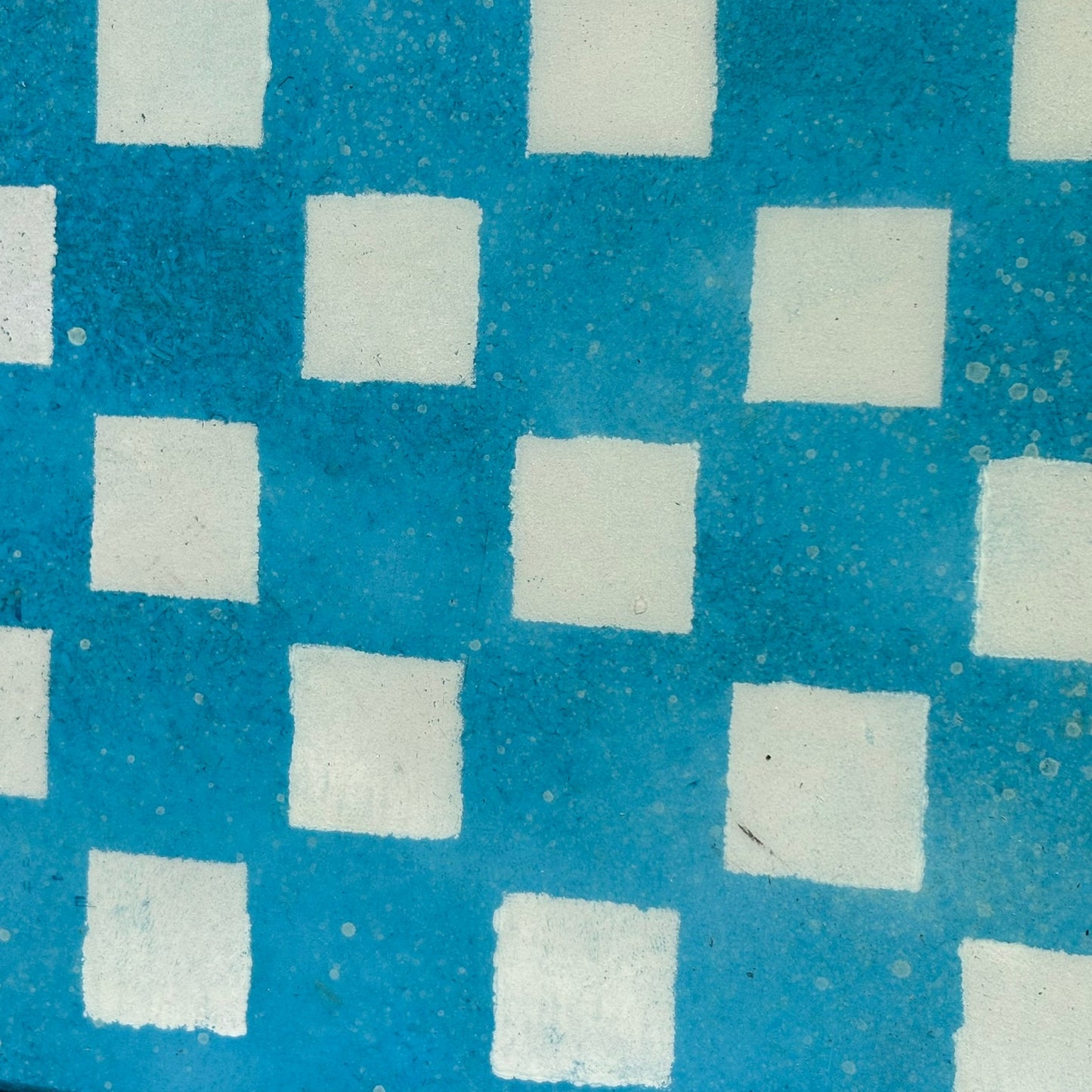 Sky Blue - Resin Coated Chess Board