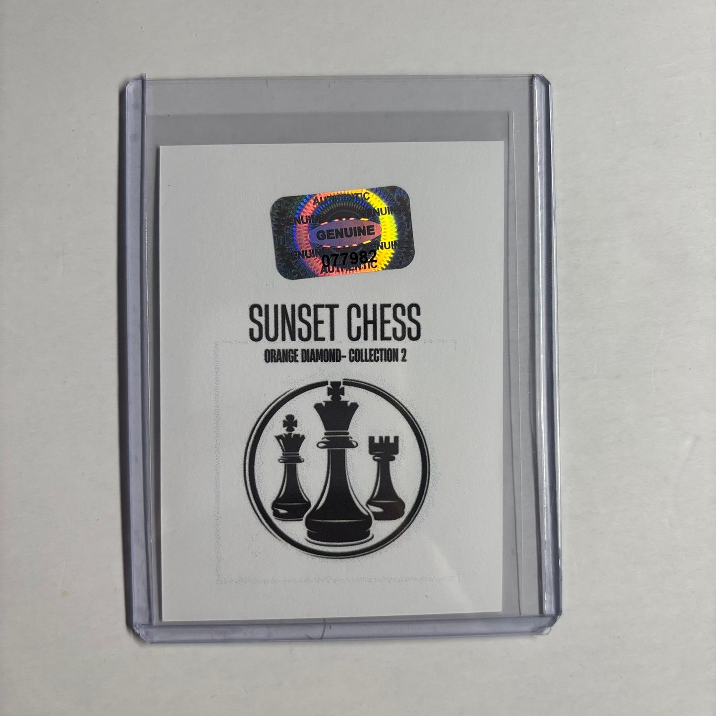 Orange Diamond Collection 2 - Trading Card