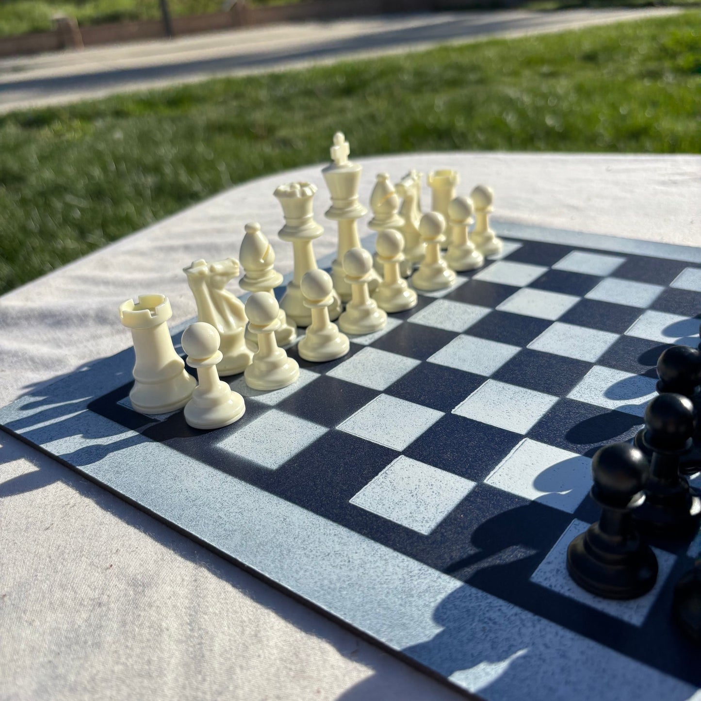 Simplistic Set - Painted Chess Set