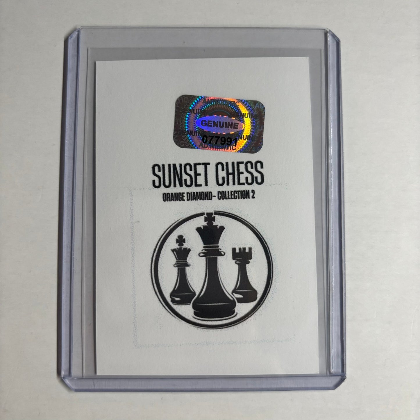 Orange Diamond Collection 2 - Trading Card