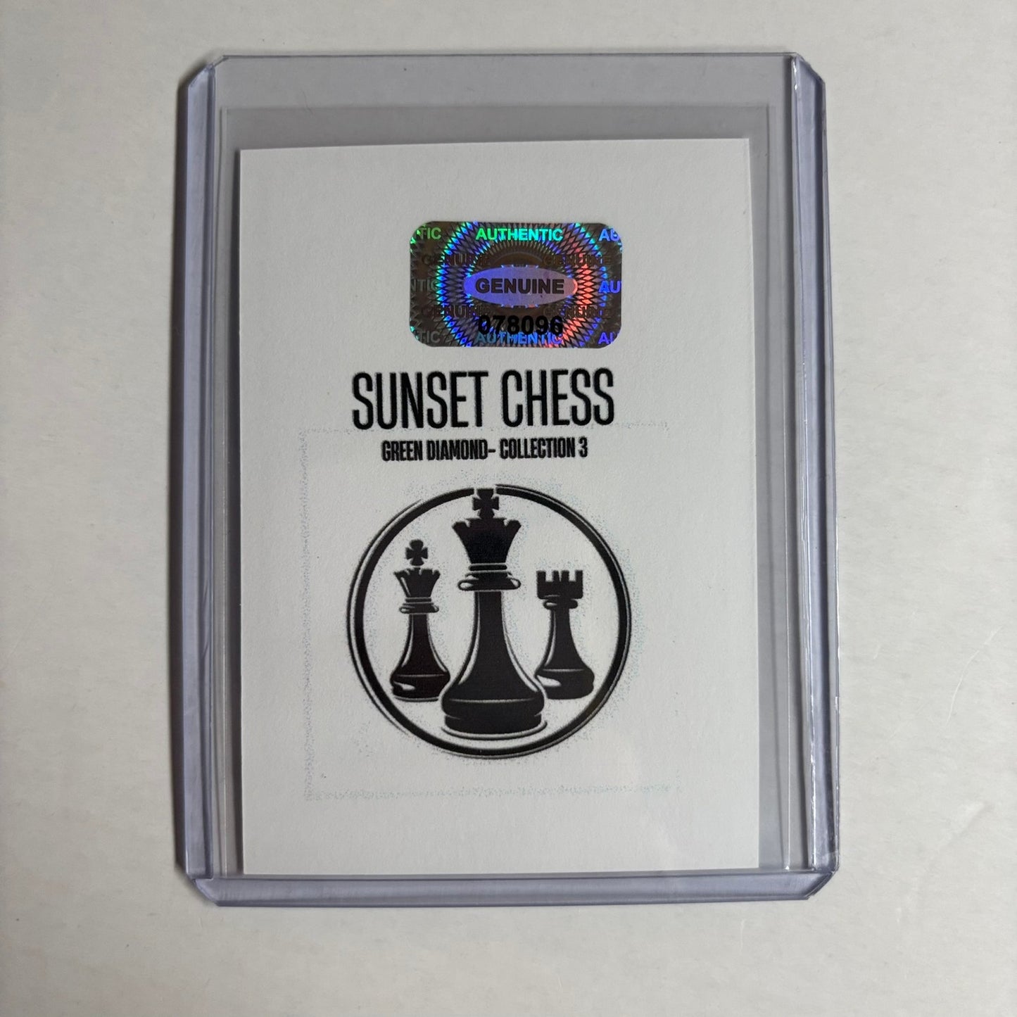 Green Diamond Collection 3 - Trading Card