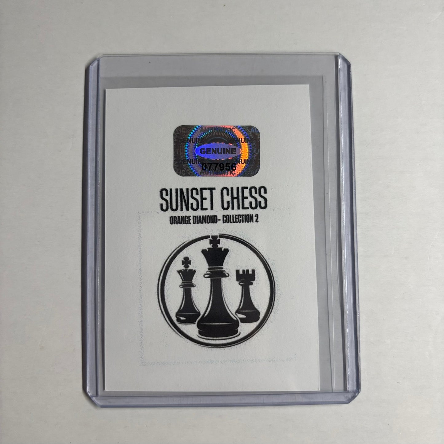 Orange Diamond Collection 2 - Trading Card