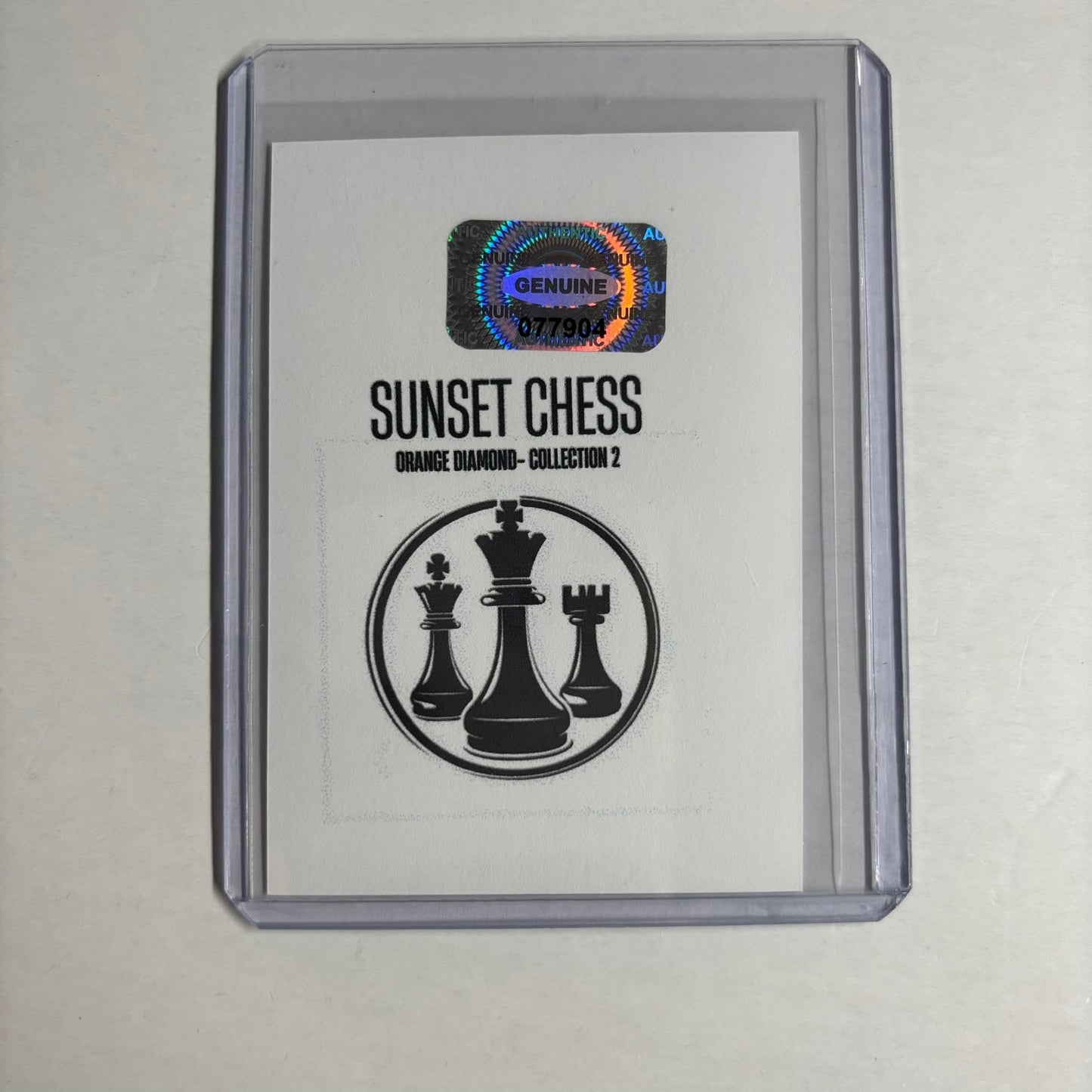 Orange Diamond Collection 2 - Trading Card