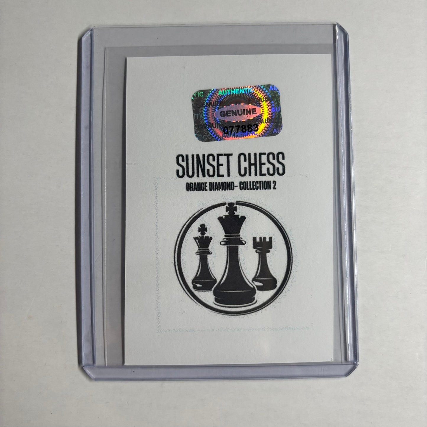 Orange Diamond Collection 2 - Trading Card