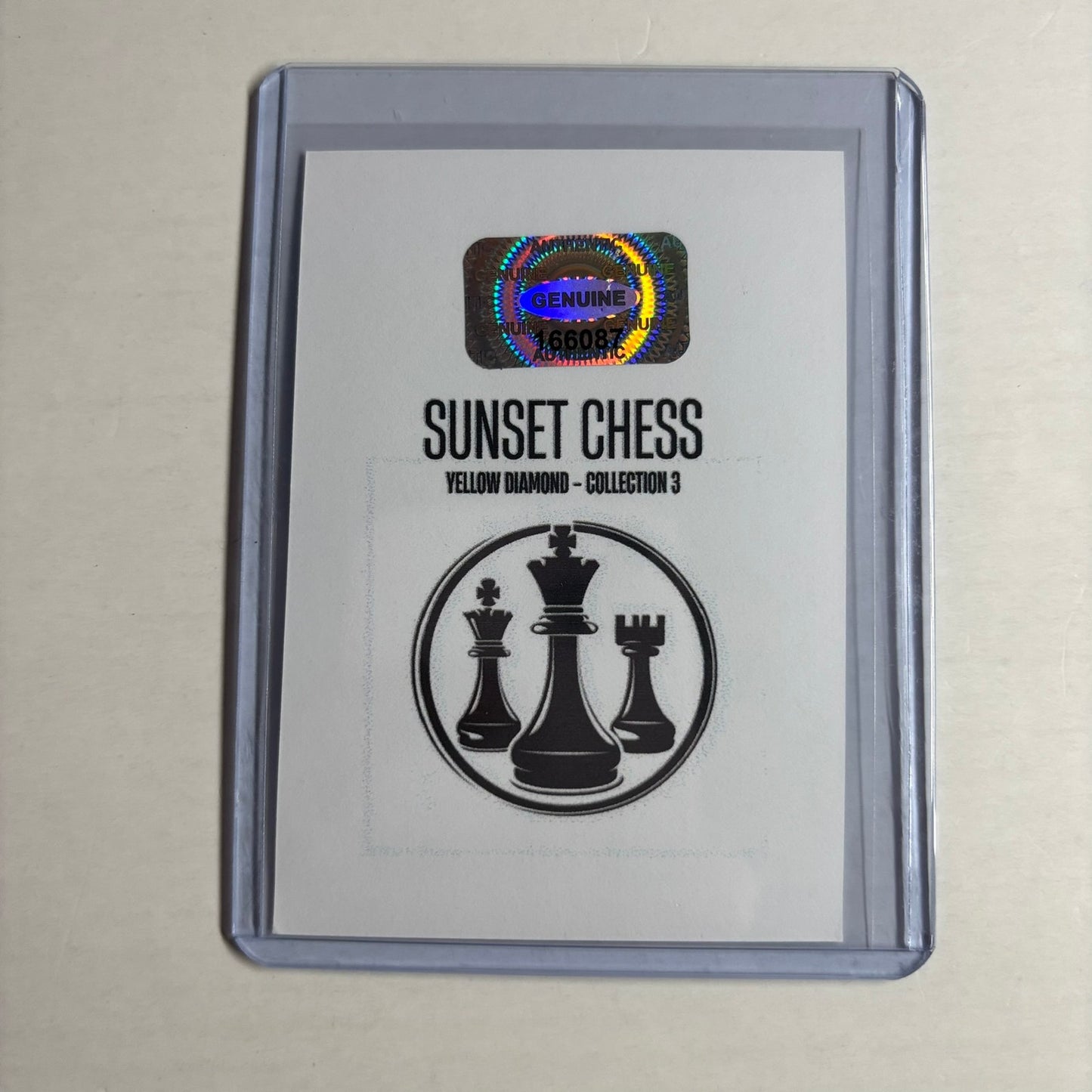 Yellow Diamond Collection 3 - Trading Card