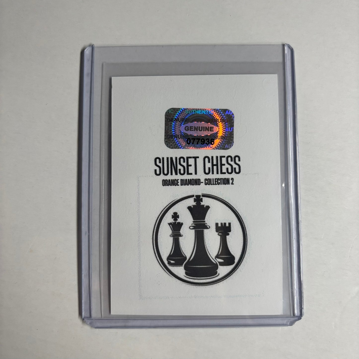 Orange Diamond Collection 2 - Trading Card